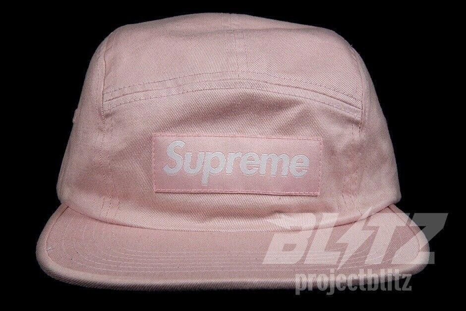 Supreme SS17 SUPREME WASHED CHINO TWILL CAMP CAP HAT PINK 2017 Size ONE SIZE - 2 Thumbnail