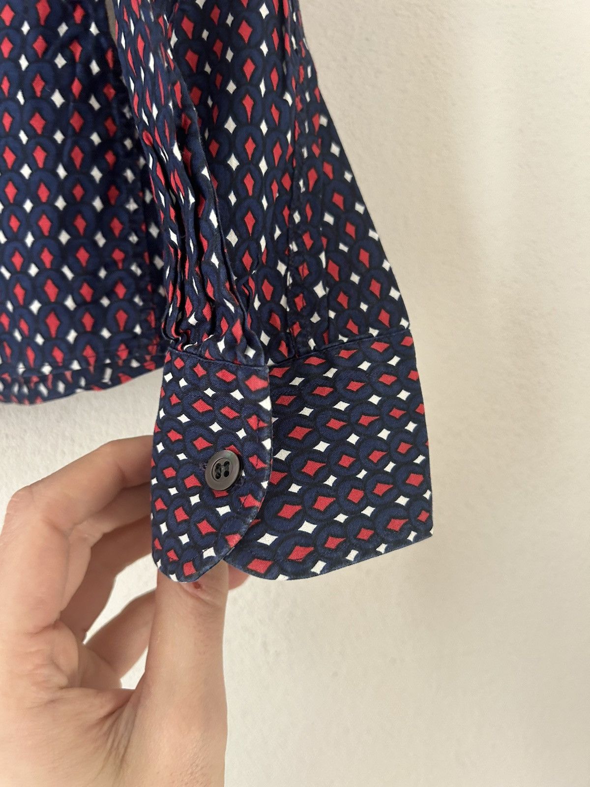 Dries Van Noten Checks Print Button-Up Shirt Size US M / EU 48-50 / 2 - 4 Thumbnail