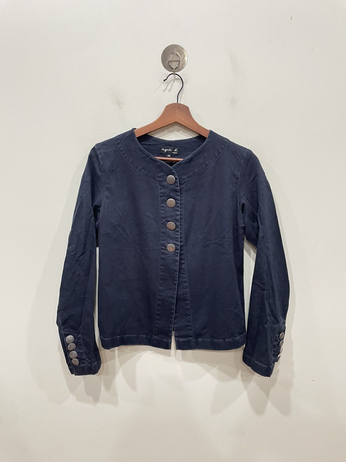 agnes b. Agnes B. denim Jacket Size XS / US 0-2 / IT 36-38 - 1 Thumbnail
