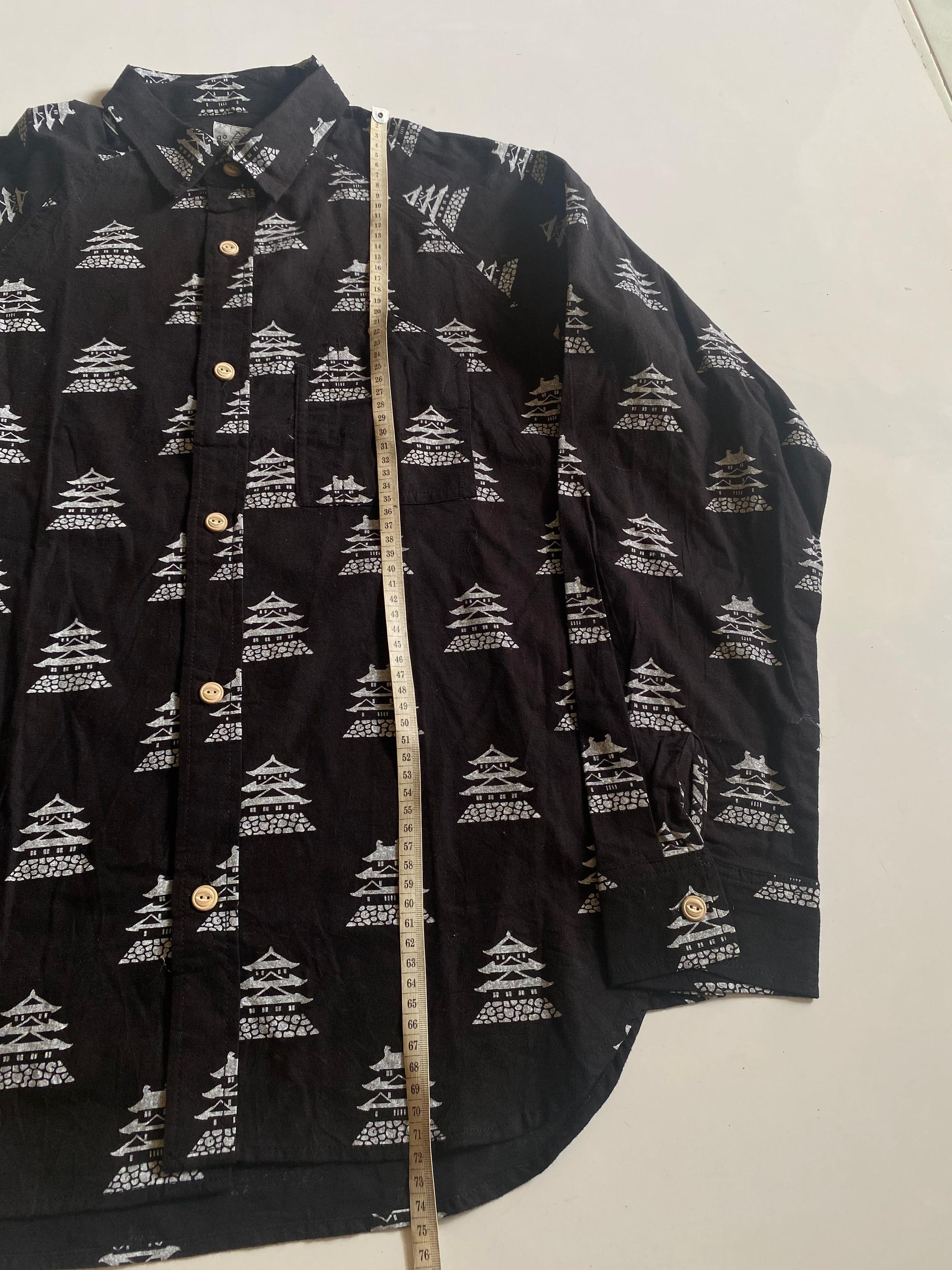 Issey Miyake Japanese go slow caravan temple shirt Size US M / EU 48-50 / 2 - 3 Thumbnail