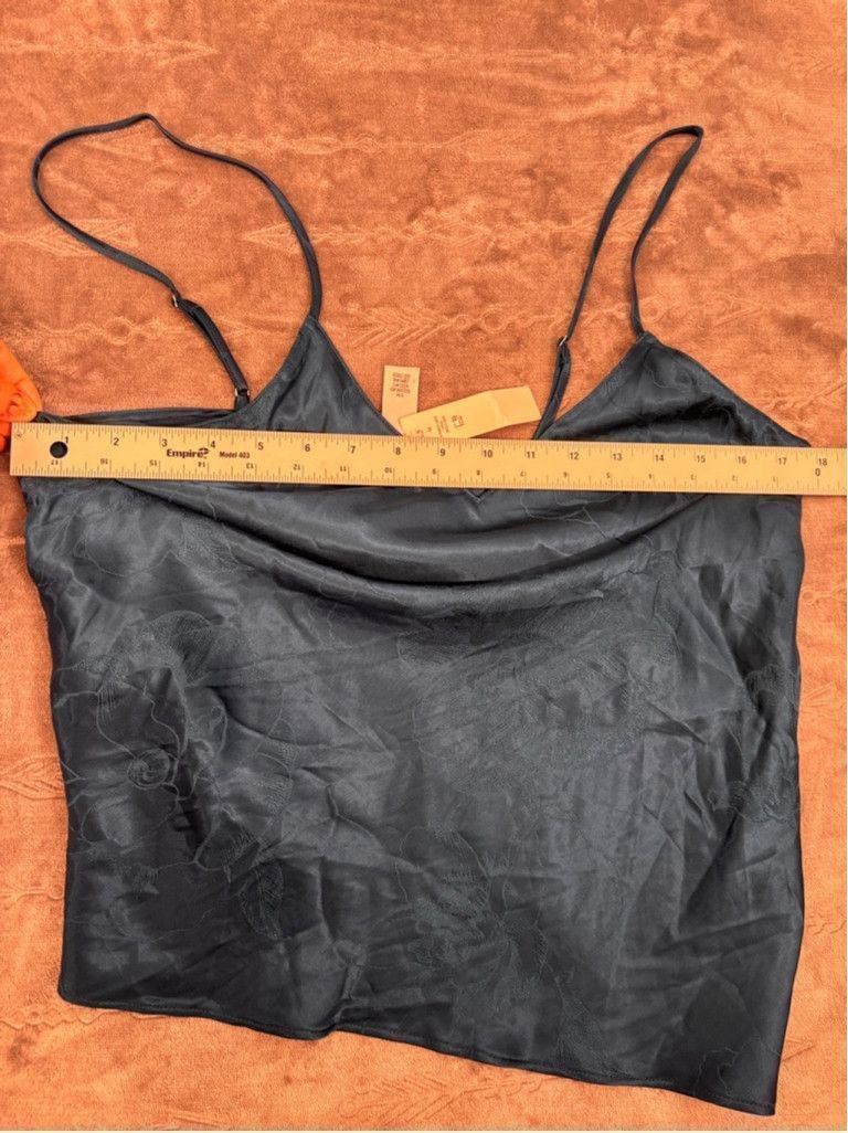Victoria's Secret NWT Women's Victoria's Secret Cami, M, Dark Teal Size XXS / US 00 / IT 34 - 2 Thumbnail
