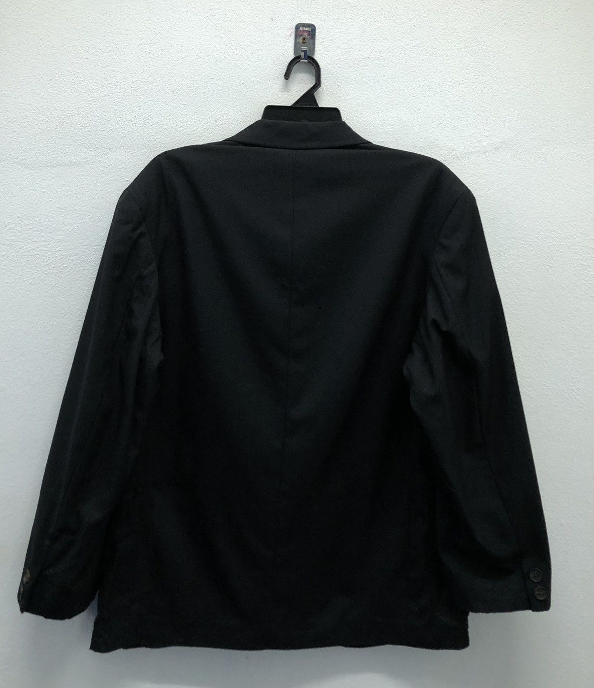 Y's × Y's for Men × Yohji Yamamoto Y's for Men Black Wool Blazer - Vintage Yohji Yamamoto Japan Size US S / EU 44-46 / 1 - 2 Thumbnail