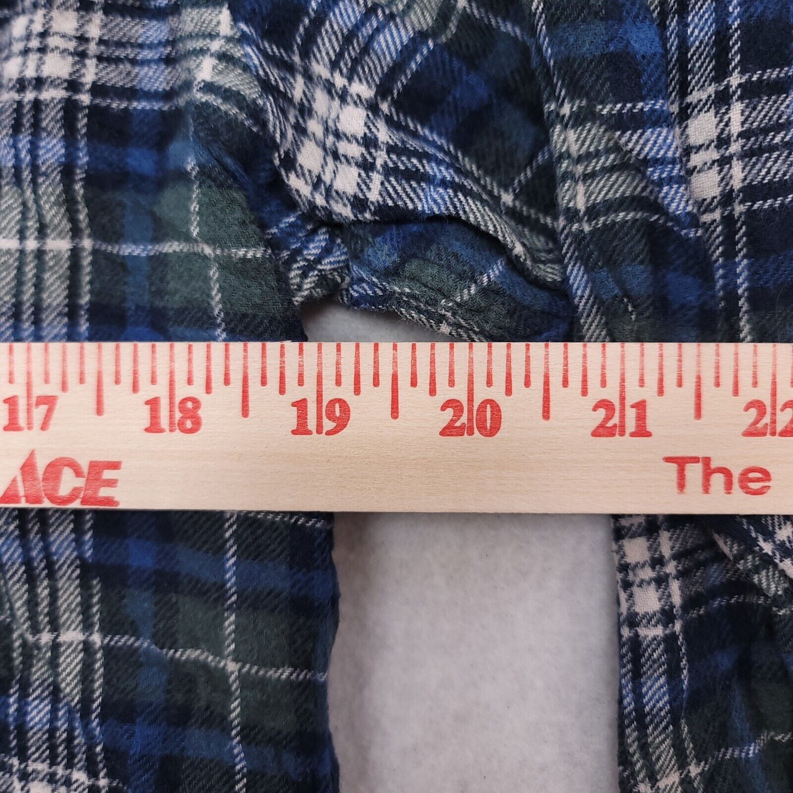 Croft & Barrow Croft & Barrow Tartan Flannel Shirt Mens Size Small S Blue Size US S / EU 44-46 / 1 - 8 Thumbnail
