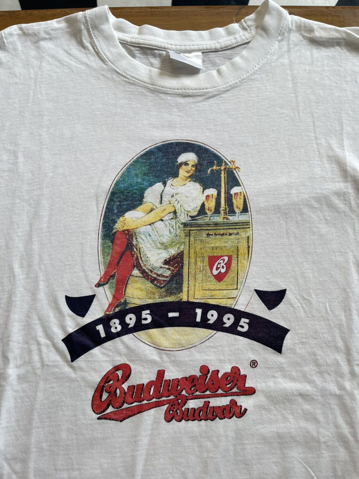 Budweiser Vintage Budweiser 1995 T shirt XL Size US XL / EU 56 / 4 - 3 Thumbnail