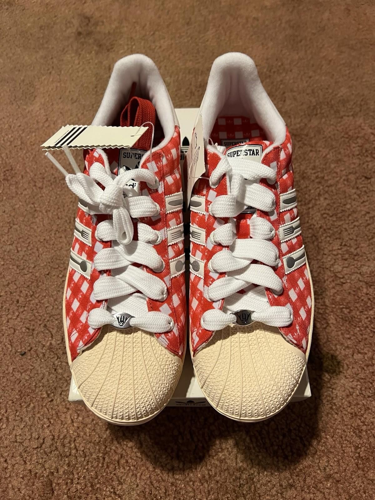 Adidas ADIDAS 35th ANNIVERSARY SUPERSTAR UPPER PLAYGROUND 133636 Size US 11 / EU 44 - 3 Thumbnail