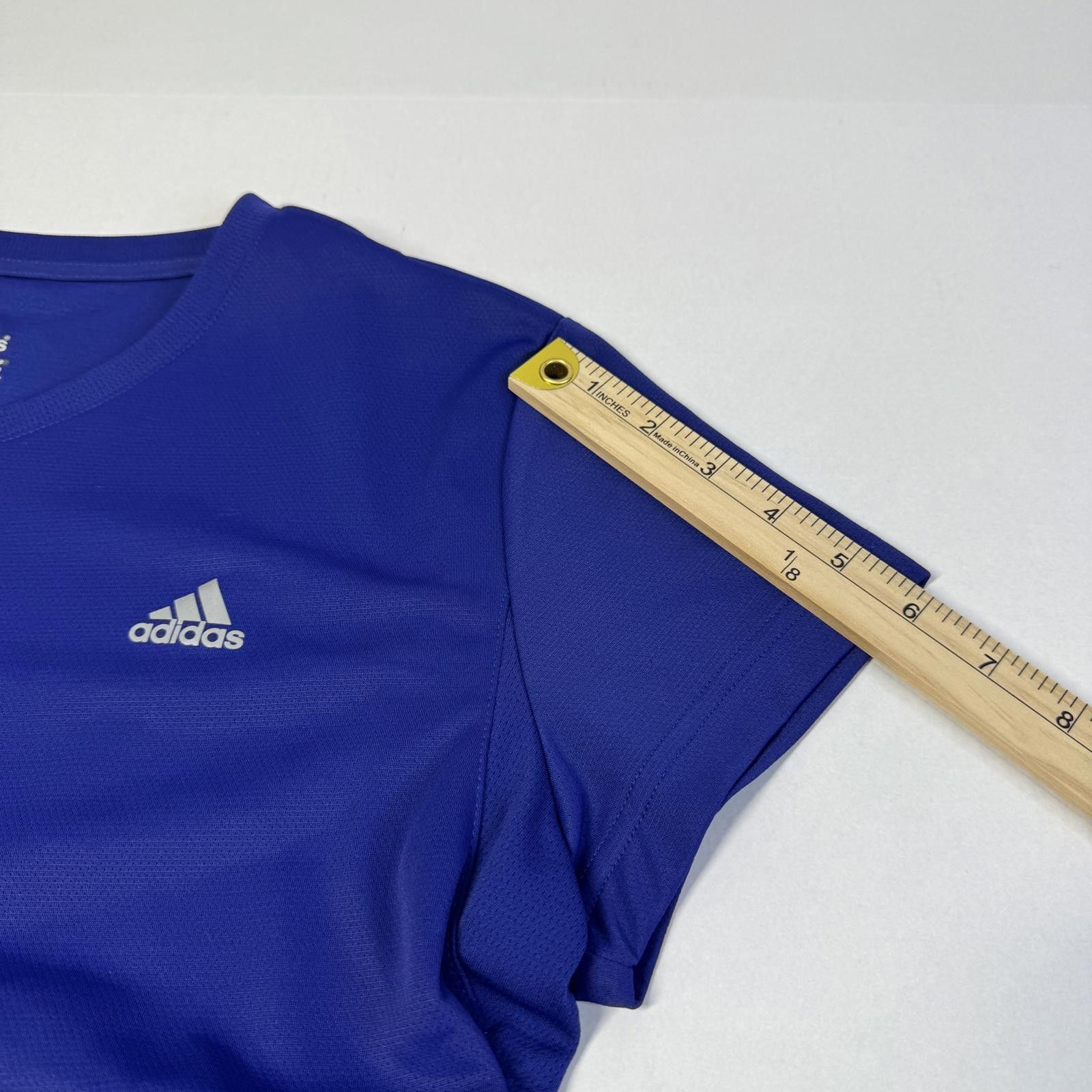 Adidas Adidas Boy’s Blue Shirt Short Sleeve Kids Size M Size US M / EU 48-50 / 2 - 9 Thumbnail