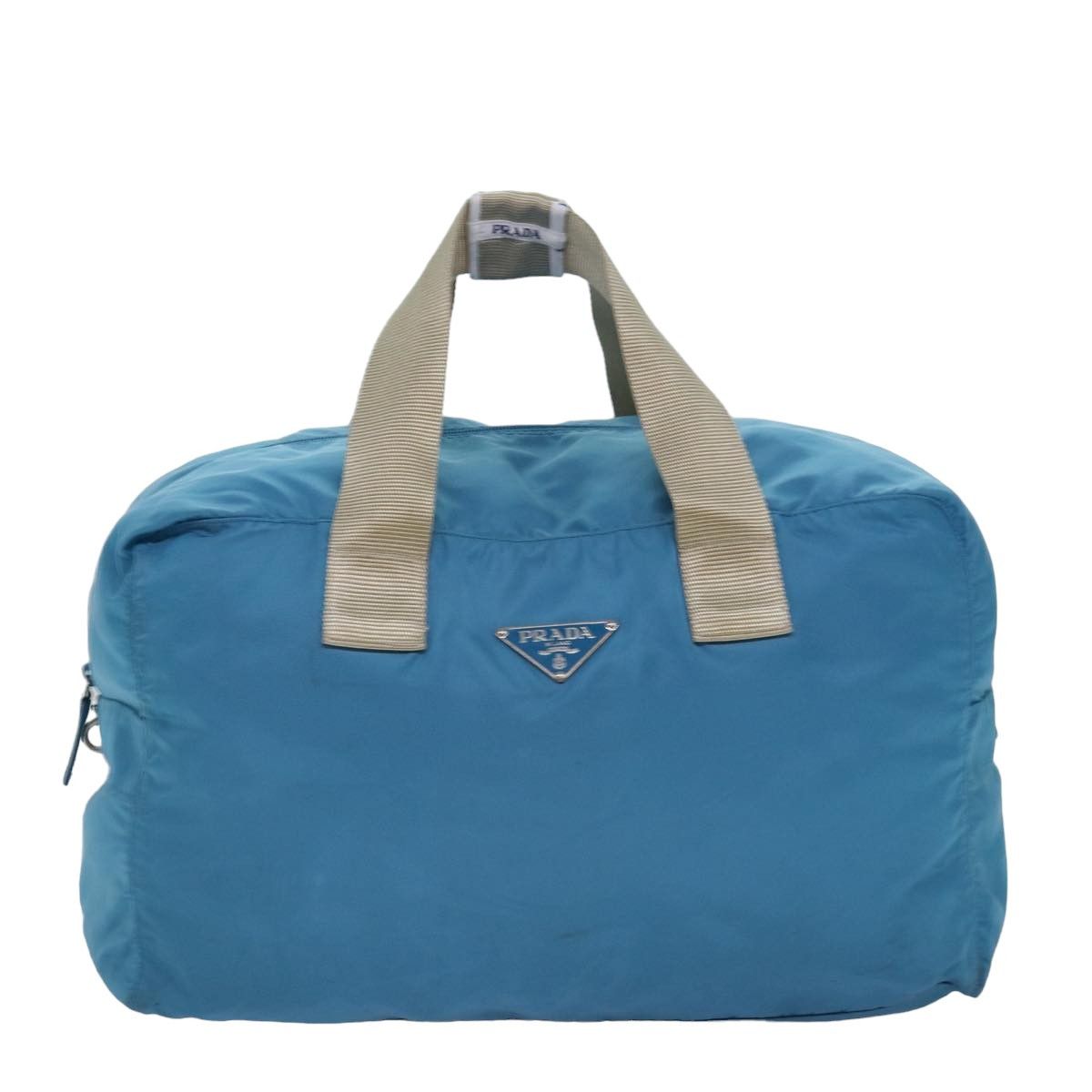 Prada Tessuto Blue Canvas Travel Bag (Pre-Owned) Size ONE SIZE - 1 Thumbnail