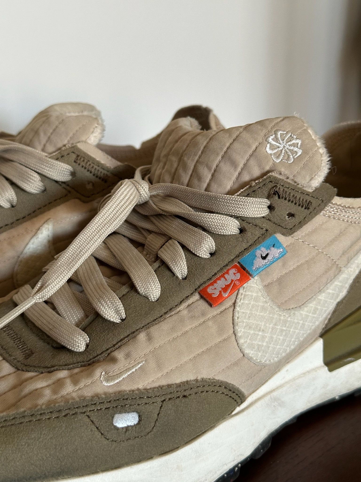 Nike Nike Waffle One Premium 'Rattan' DC8890-201 Men's Shoes Size US 10.5 / EU 43-44 - 3 Thumbnail