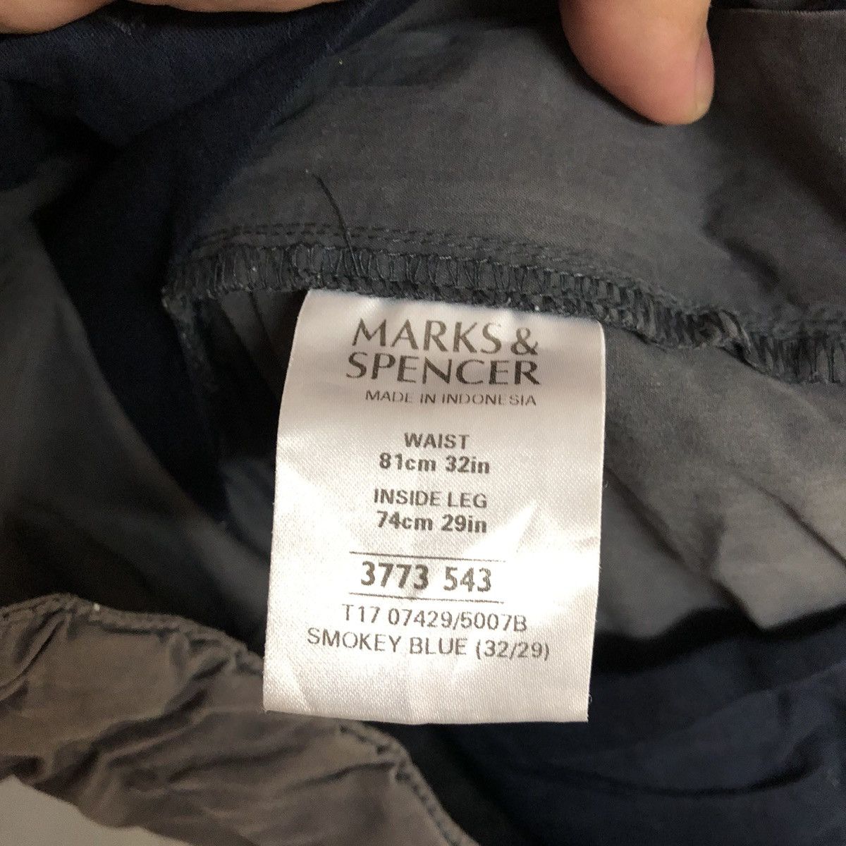 Marks & Spencer Mark & Spencer Brown faded Cargo Multipocket Pants #A2545 Size US 31 - 19 Thumbnail