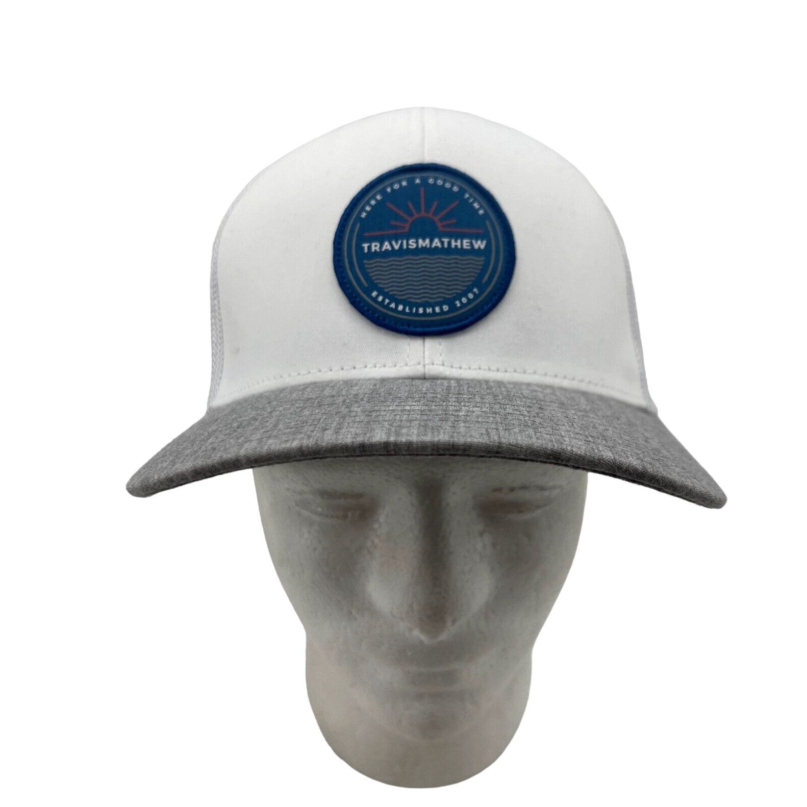 Casquette Baseball Travis Mathew Beerly Beloved - Color Titan - Taille Unique - Neuf Avec Étiquettes