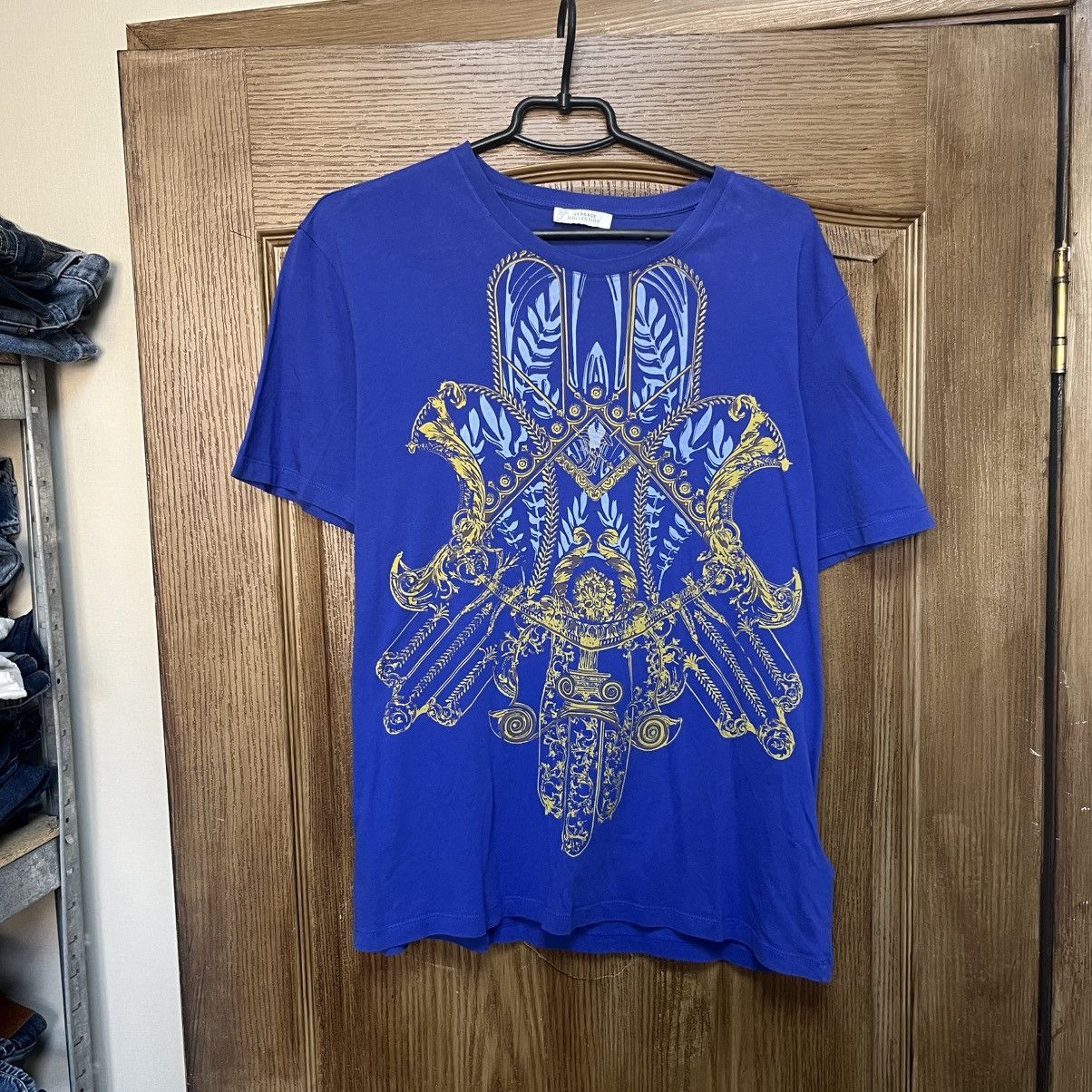Versace Versace Collection Y2K Big Logo T-Shirt Size US XL / EU 56 / 4 - 1 Thumbnail
