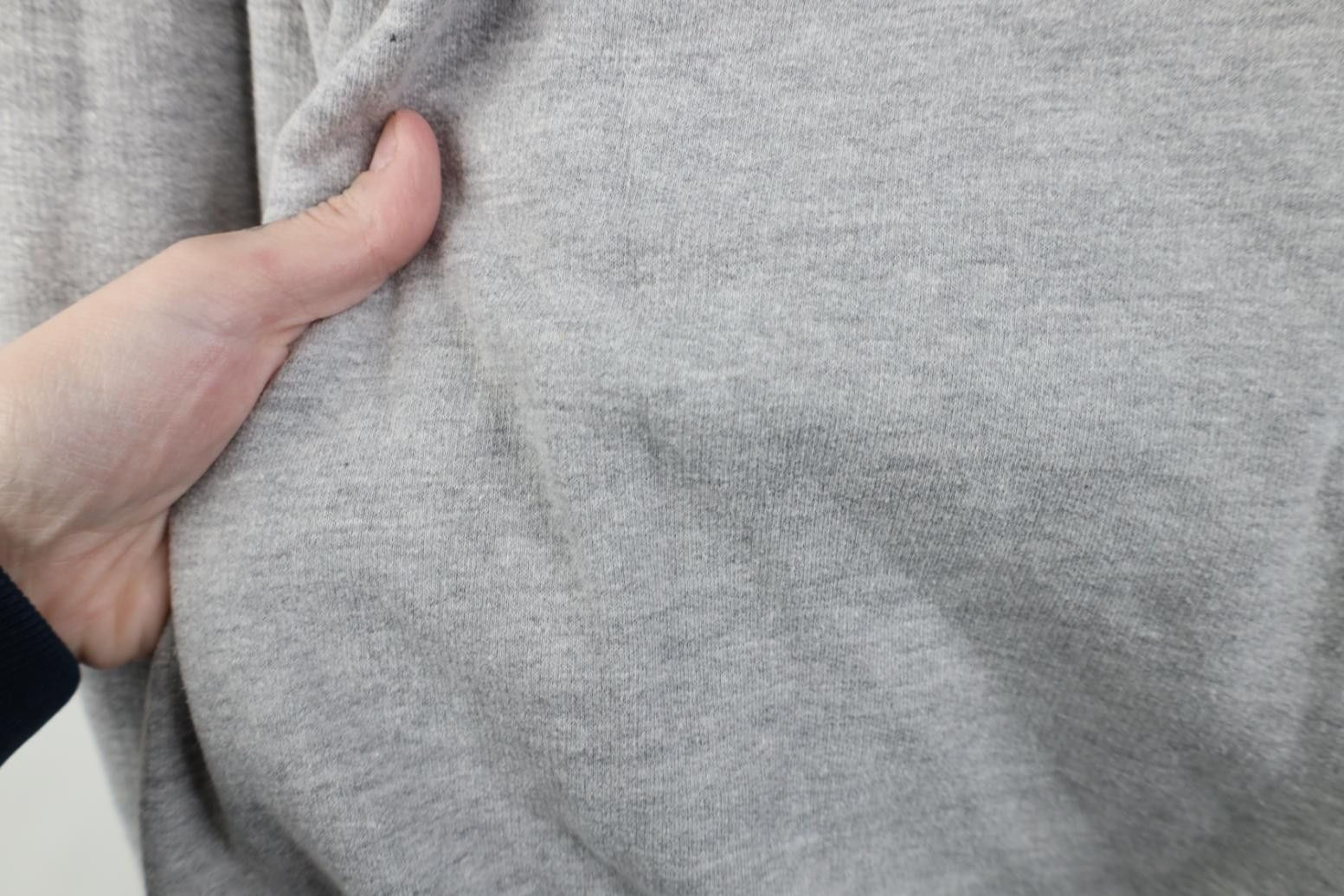 Vintage Vintage 90s Streetwear Boxy Crewneck Sweatshirt Heather Gray Size US XL / EU 56 / 4 - 5 Thumbnail