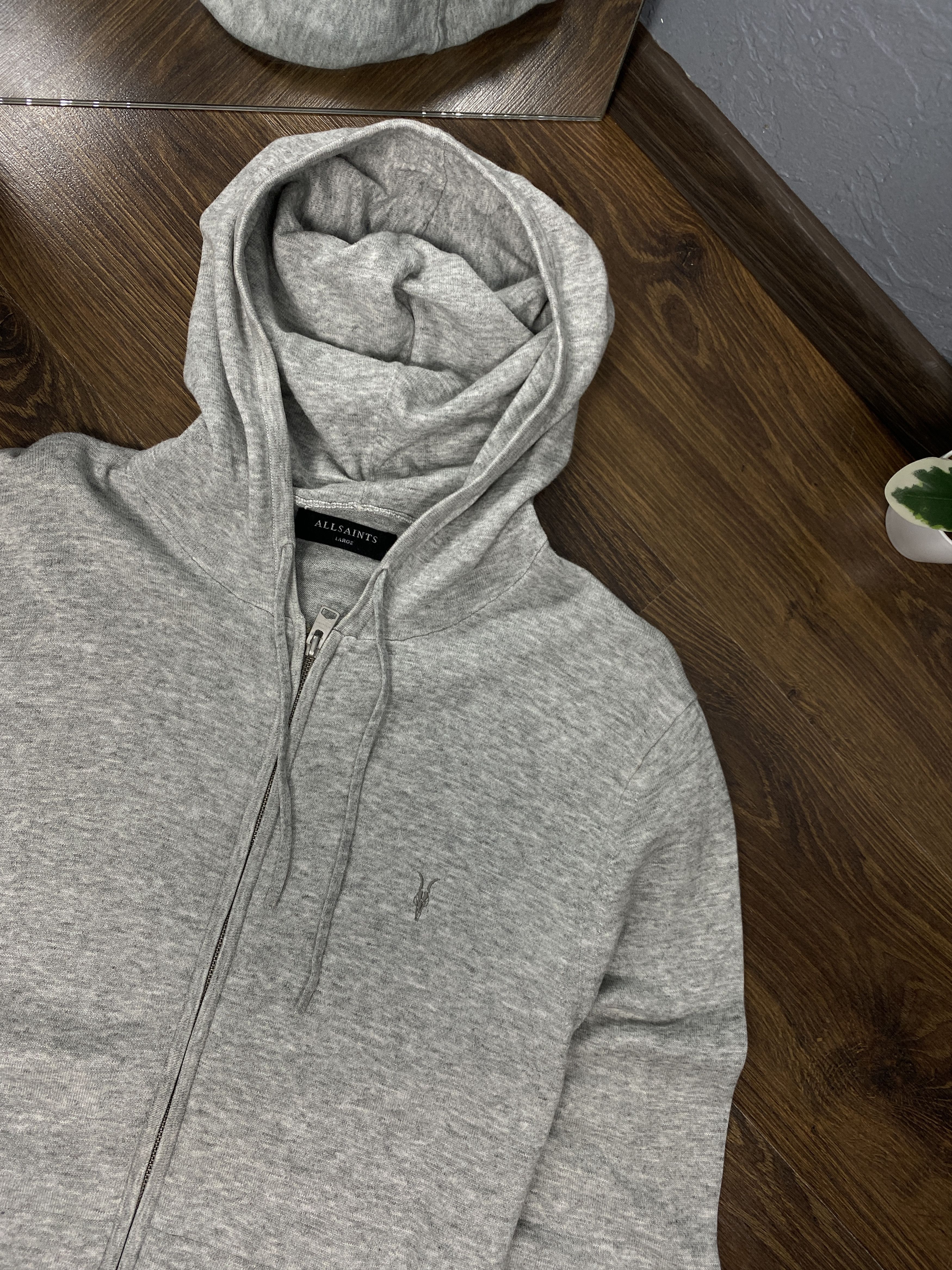 Allsaints Allsaints vintage zip hoodie y2k Size US L / EU 52-54 / 3 - 2 Thumbnail