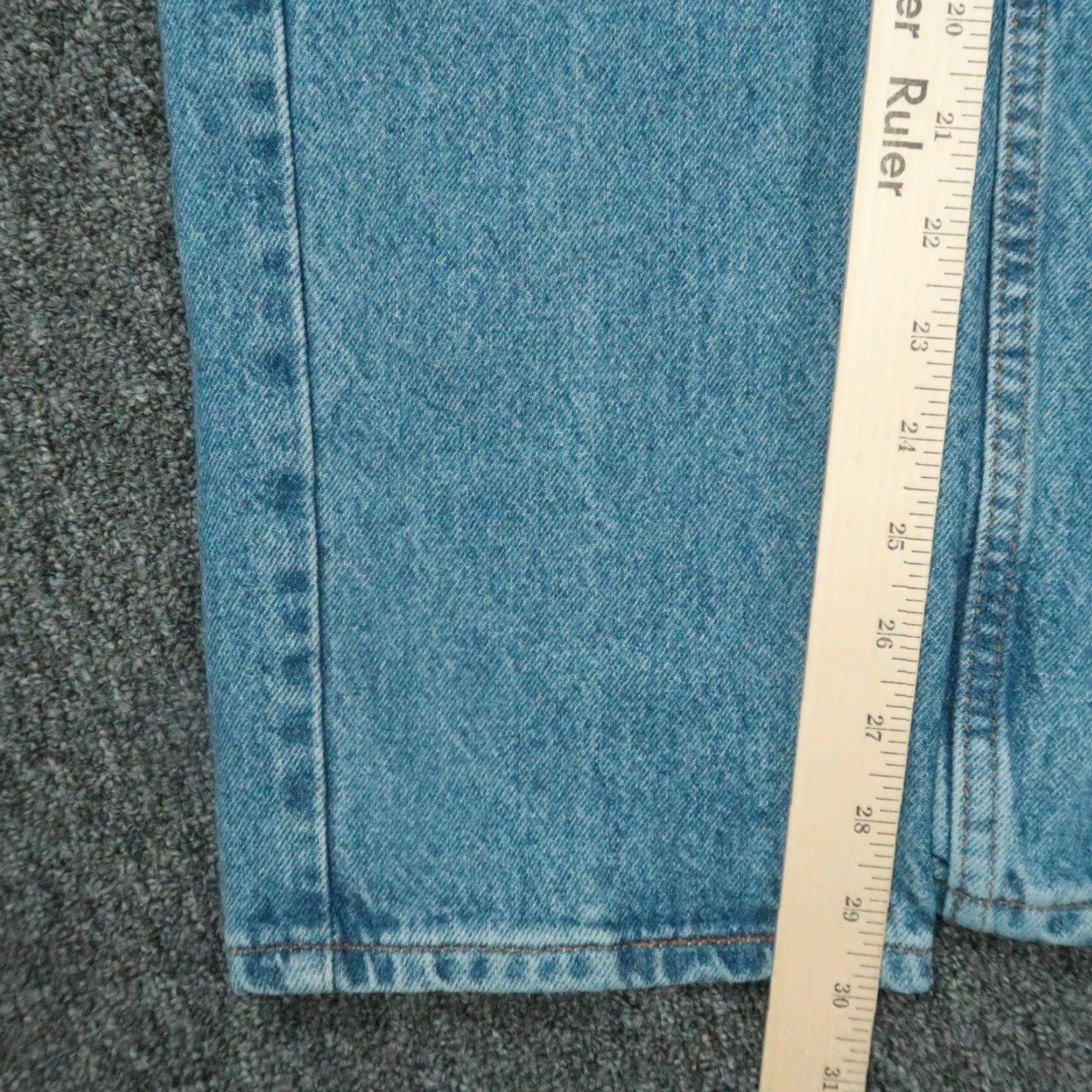 Levi's VINTAGE Levi's Jeans Mens 33x30 Blue 505 Orange Tab Straight 5 Pocket 90s Y2K Size US 33 - 7 Thumbnail