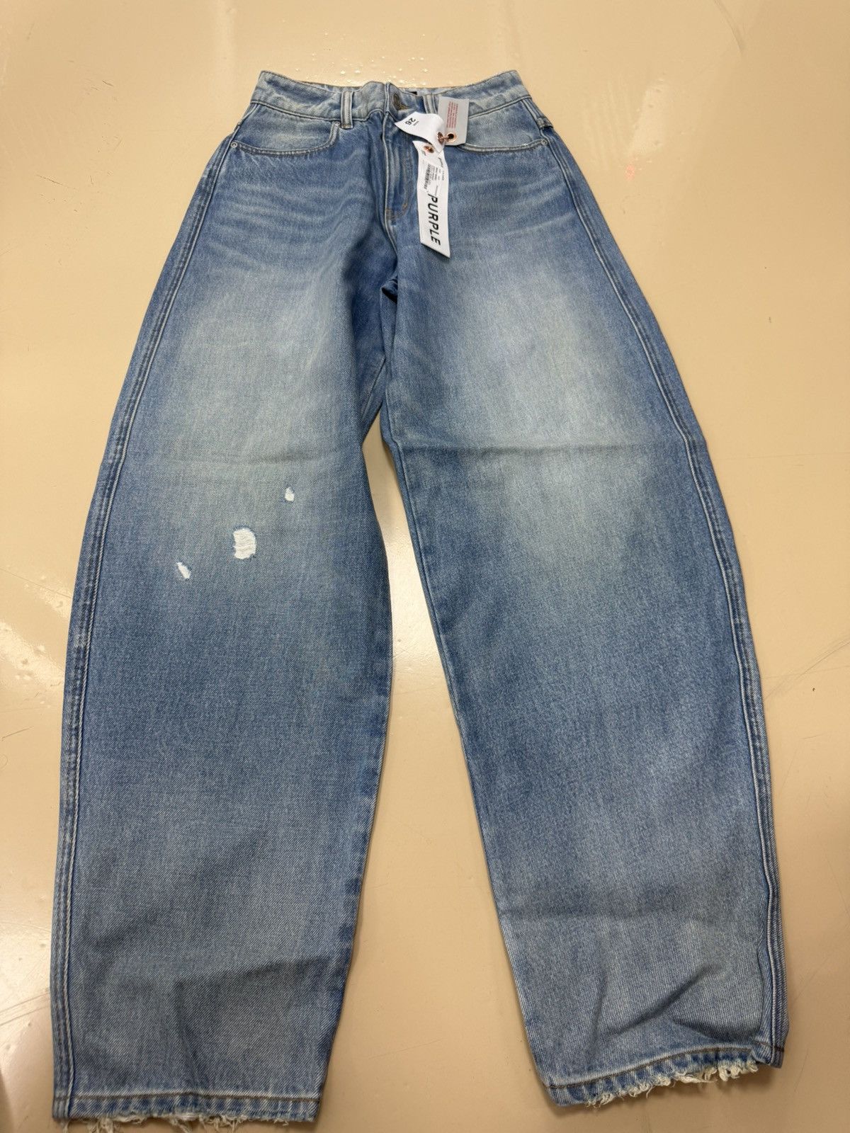 Other Purple Brand Basalt Baggy Blue Jeans Size 26" / US 2 / IT 38 - 1 Thumbnail