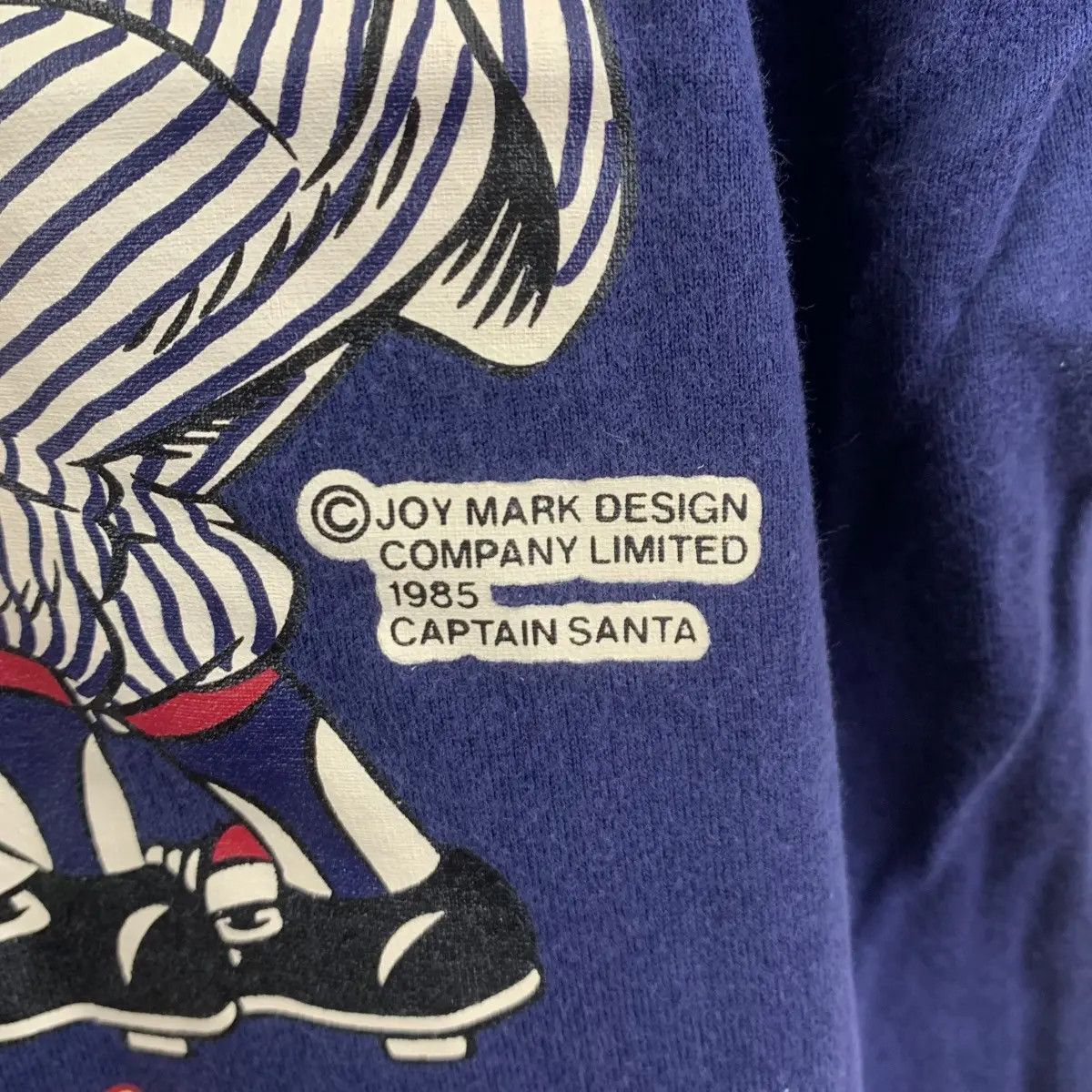 Vintage Vintage 1985 CAPTAIN SANTA BASEBALL Joy Mark Tee Shirt Size US L / EU 52-54 / 3 - 4 Thumbnail