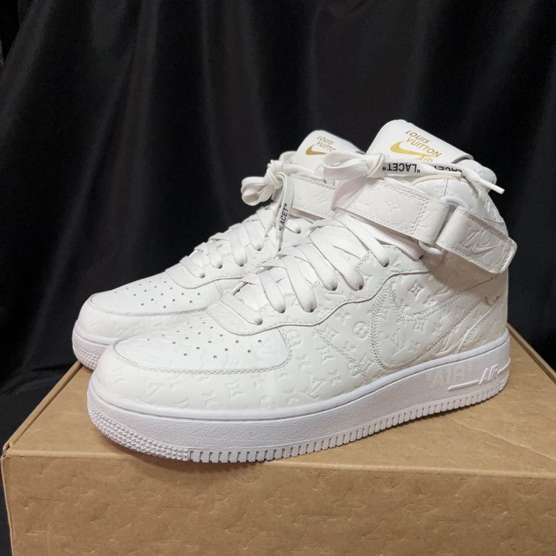 Nike x Louis Vuitton Stylish Air Force Sneakers 0079