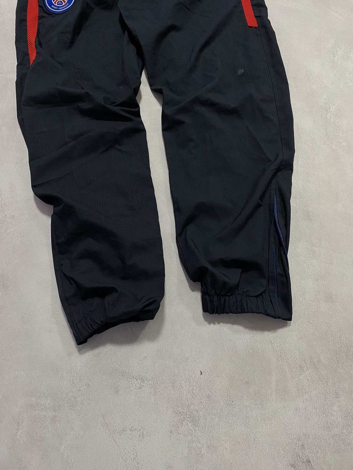 Nike × Vintage 🥷🏻 Vintage Nike PSG Track Pants Nylon DRILL Size US 38 / EU 54 - 3 Thumbnail