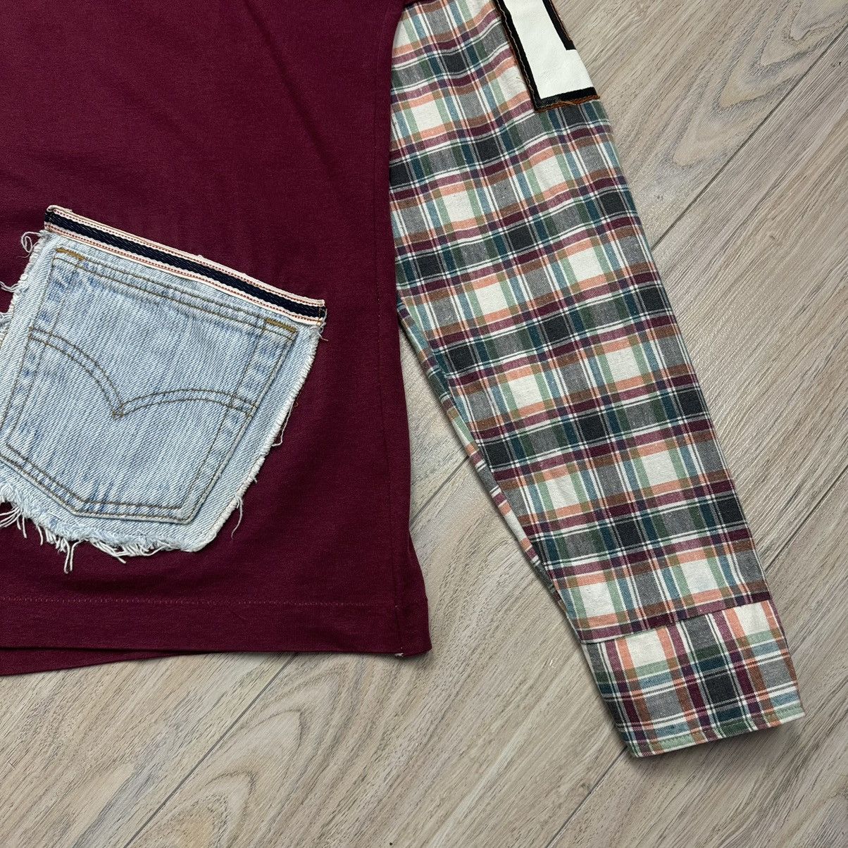 Vintage Rare Vintage Reconstructed 1 of 1 Custom Sharp Long Sleeve Size US XL / EU 56 / 4 - 8 Thumbnail