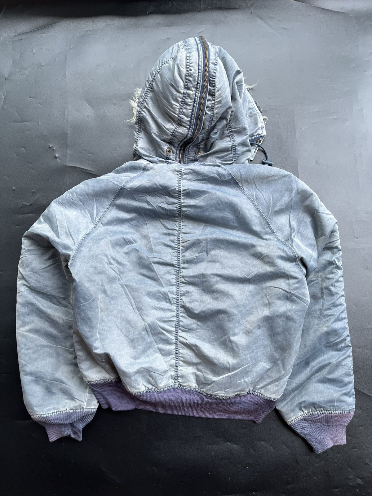 GOAT Crew × GOSTAR DE FUGA × Japanese Brand Japanese Fur bomber jacket Like G.O.A style Size US M / EU 48-50 / 2 - 3 Thumbnail
