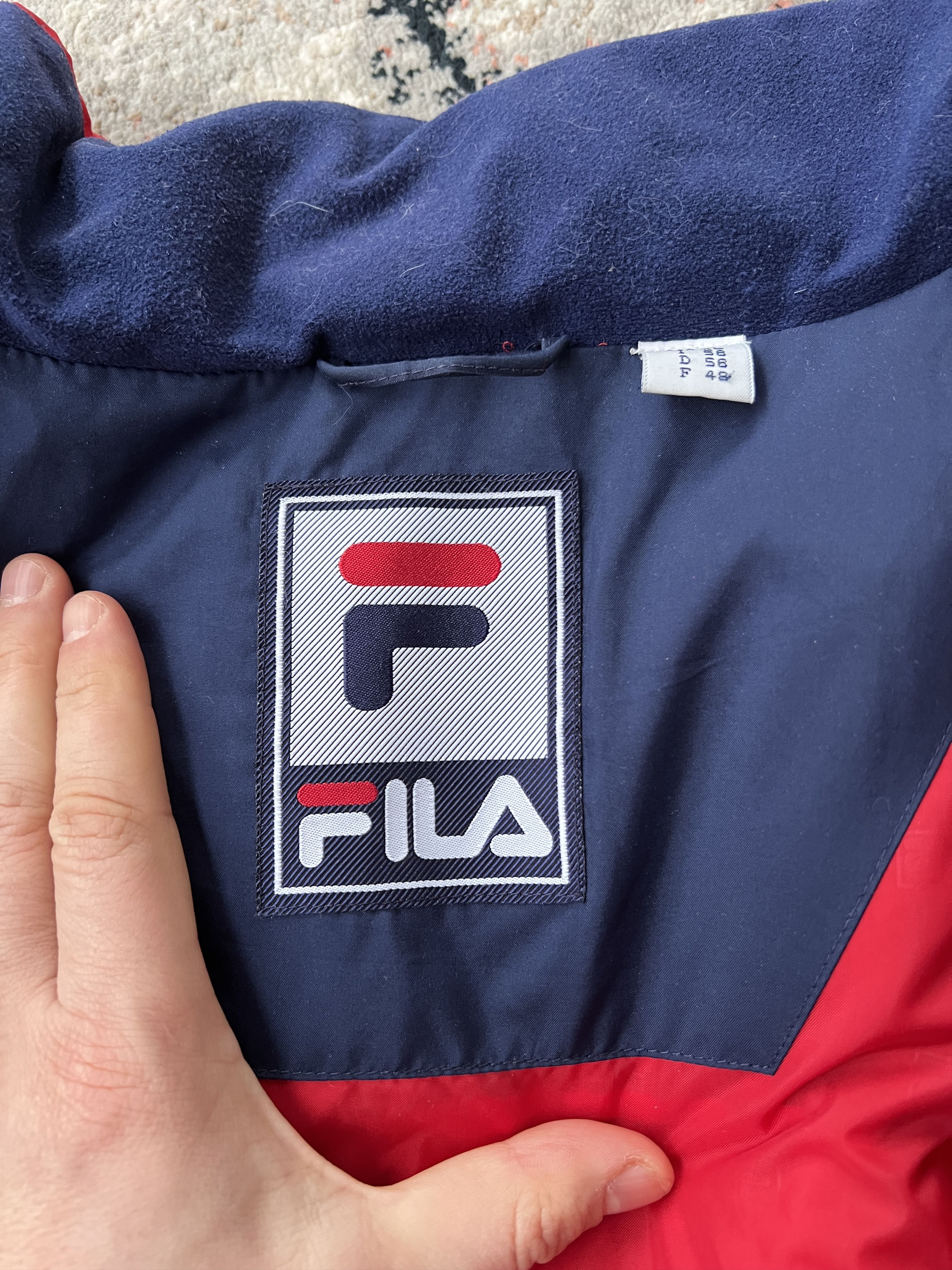 Fila Vintage Fila Down Jacket Size US XL / EU 56 / 4 - 2 Thumbnail