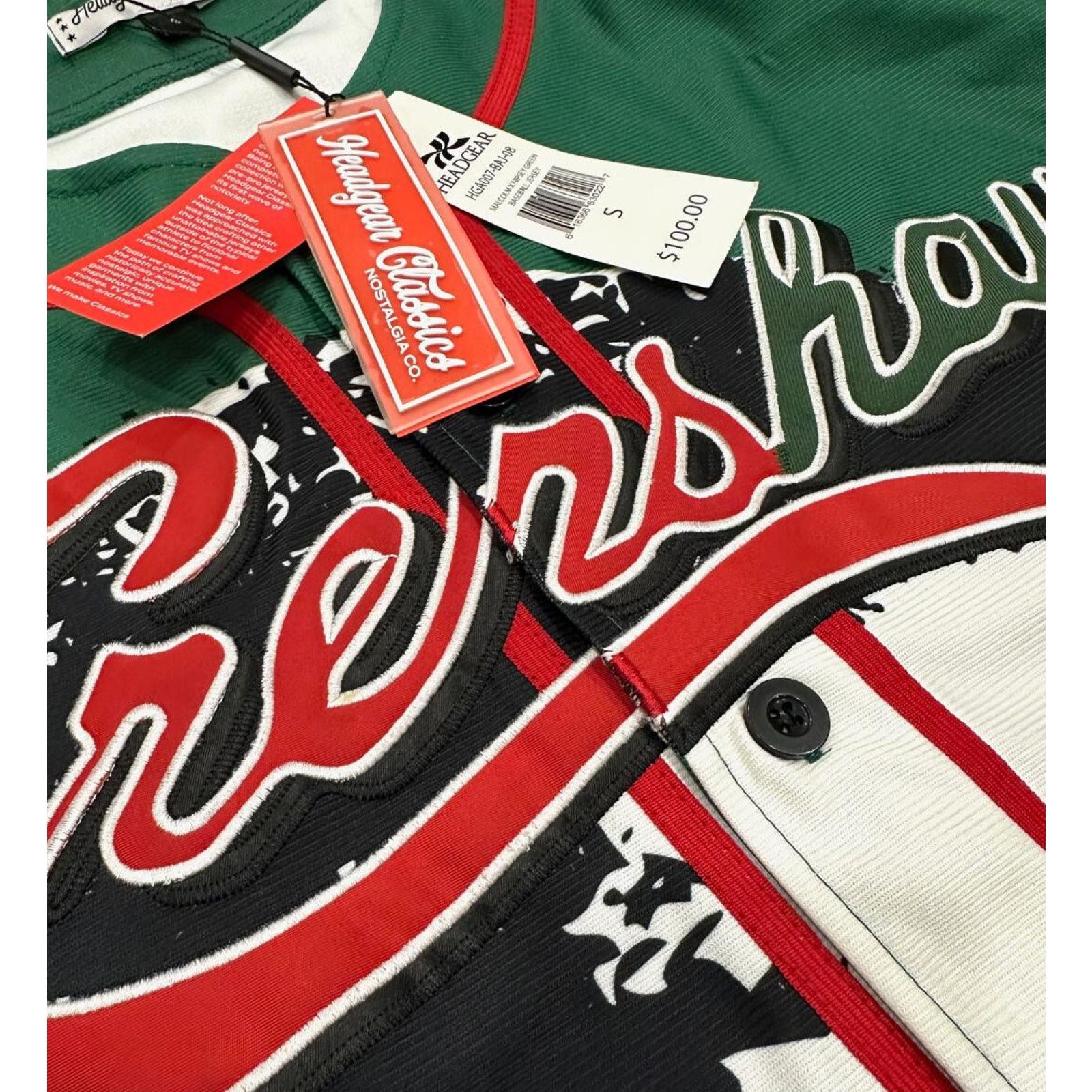 Other Nipsey Hustle Malcolm X Headgear Classics Baseball Jersey Size US L / EU 52-54 / 3 - 4 Thumbnail