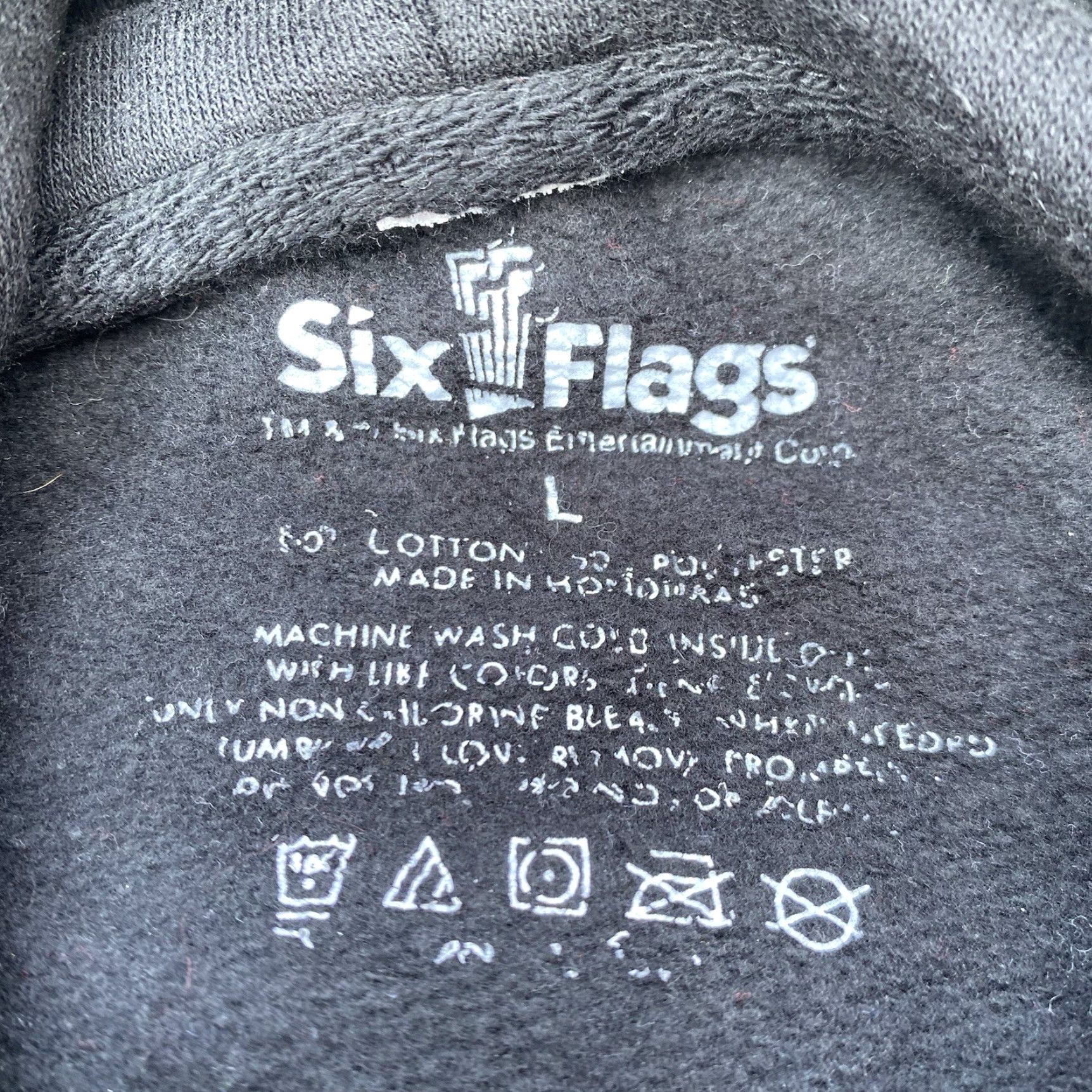 Vintage Six Flags Fright Fest Black Hoodie Mens L Ventriloquist Dummy Slasher Size US L / EU 52-54 / 3 - 4 Thumbnail