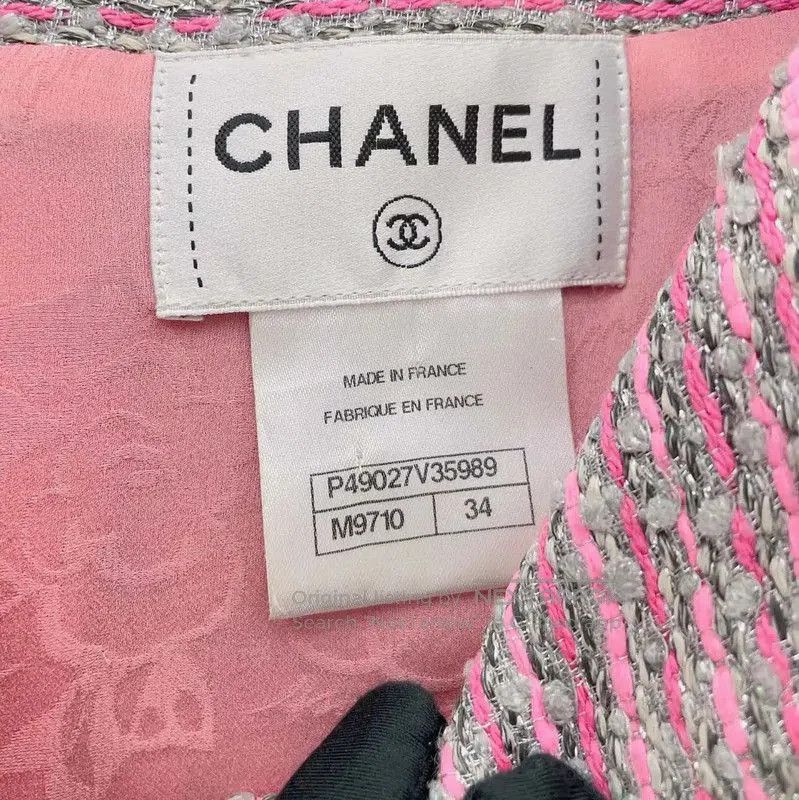 Chanel Chanel Pink Cotton Blend Women’s Top . Size M / US 6-8 / IT 42-44 - 8 Thumbnail