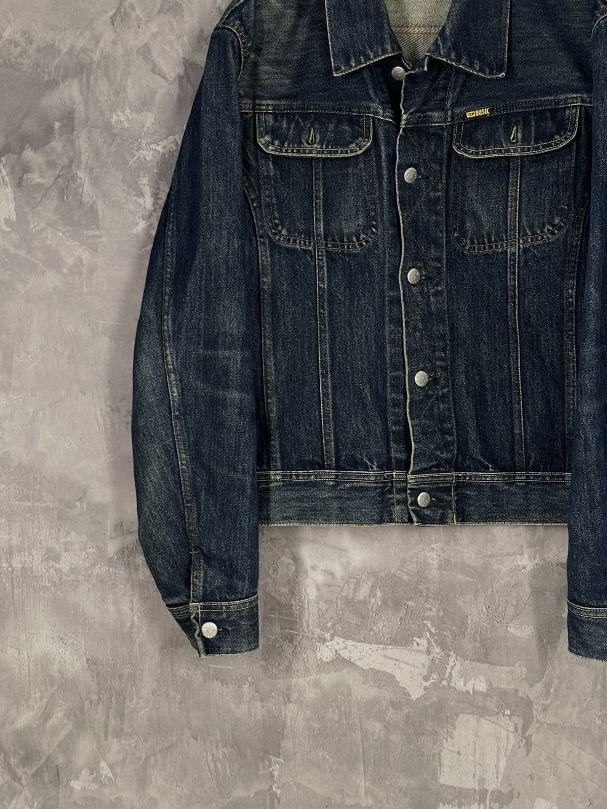 Diesel Diesel Vintage Washed Blue Denim Jeans Jacket Size M / US 6-8 / IT 42-44 - 5 Thumbnail