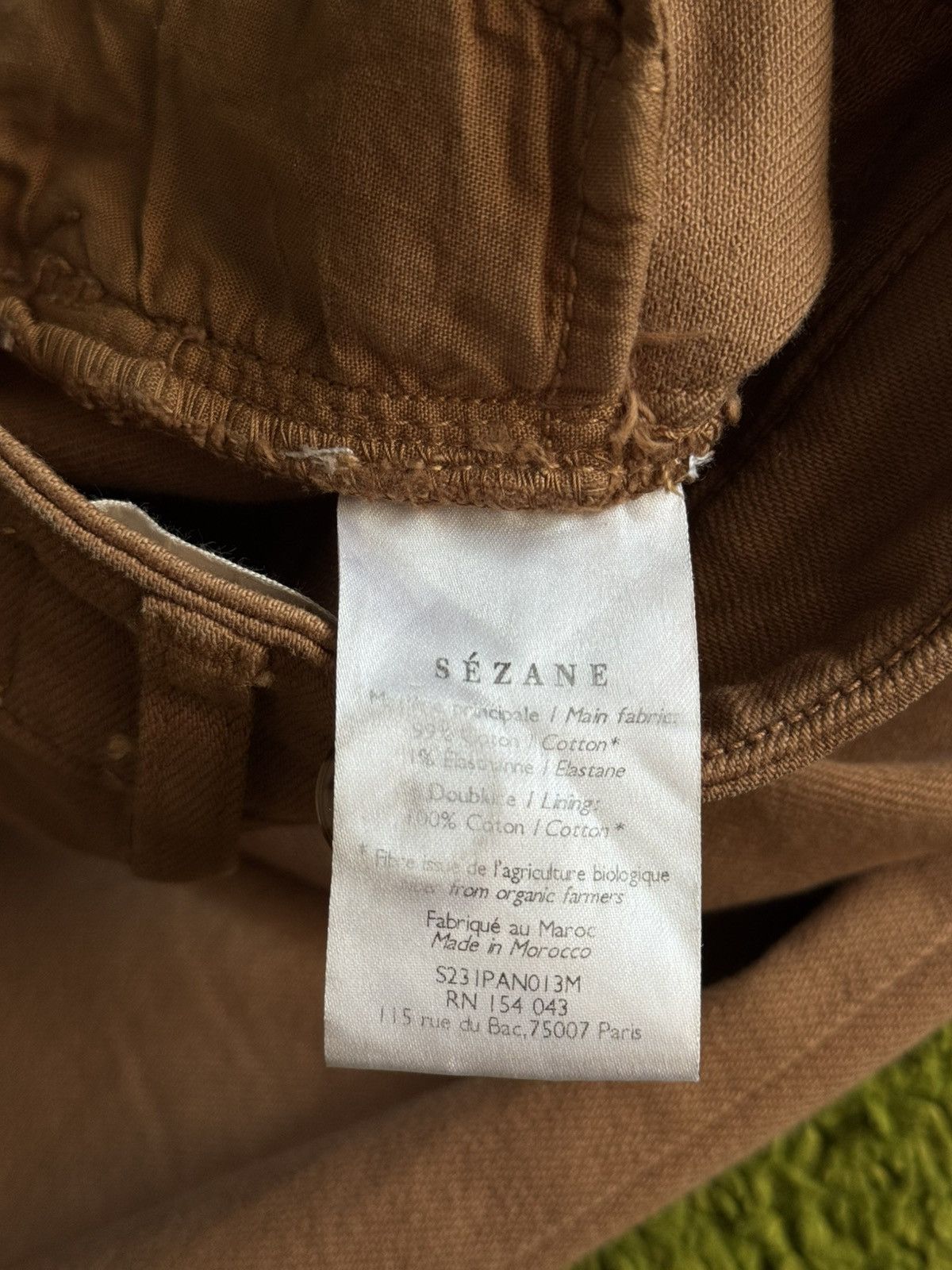 Sezane Sezane Paris oldmoney style pants Size 25" / US 0 / IT 36 - 7 Thumbnail