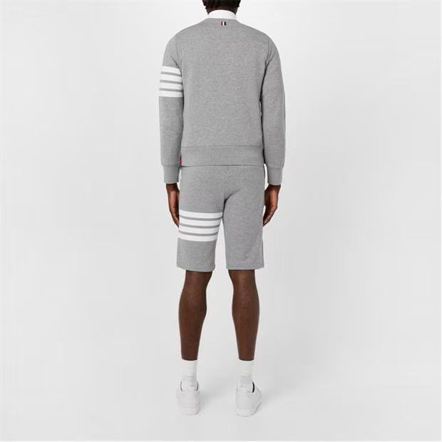 Thom Browne o1g2r1mq0724 Crew Neck Sweaters in Light Grey Size US S / EU 44-46 / 1 - 5 Thumbnail