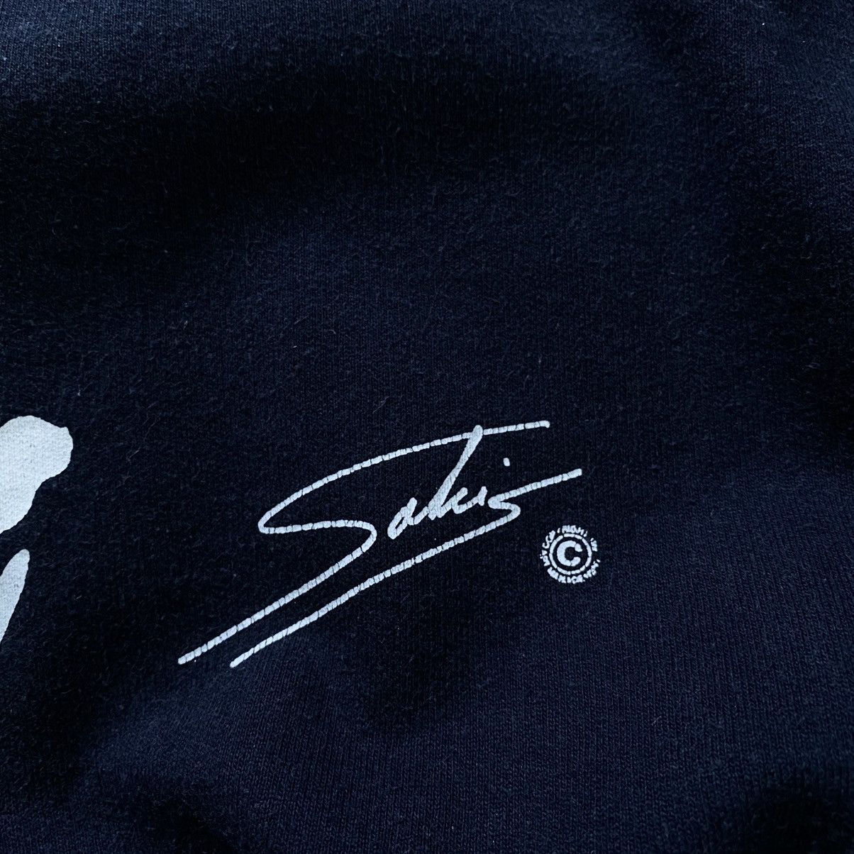 Band Tees × Vintage Vintage 00s Sakis Rouvas Greece Actor Singer Sign Sweatshirt Size US S / EU 44-46 / 1 - 4 Thumbnail