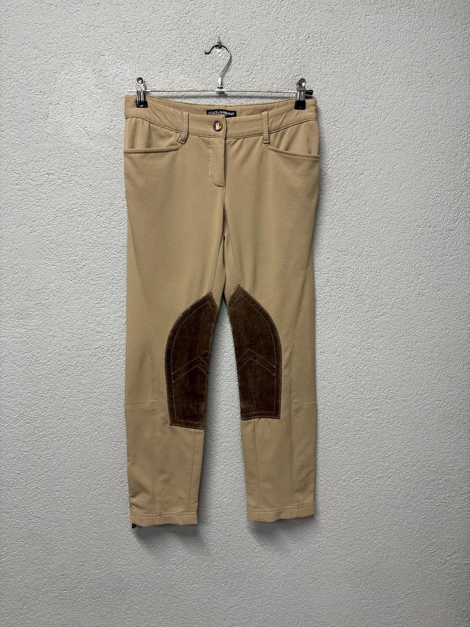 Dolce & Gabbana Dolce Gabbana womens riding pants size 38 / M Size 26" / US 2 / IT 38 - 1 Thumbnail
