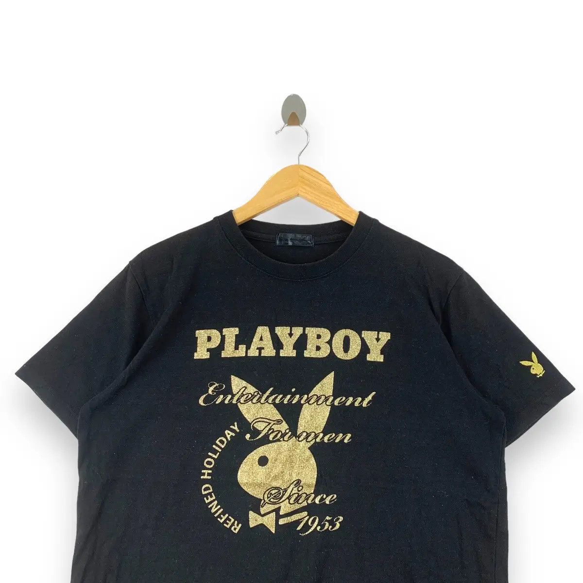 Playboy Vintage PLAYBOY BUNNY Entertainment For Men Tee Shirt Size US L / EU 52-54 / 3 - 1 Thumbnail