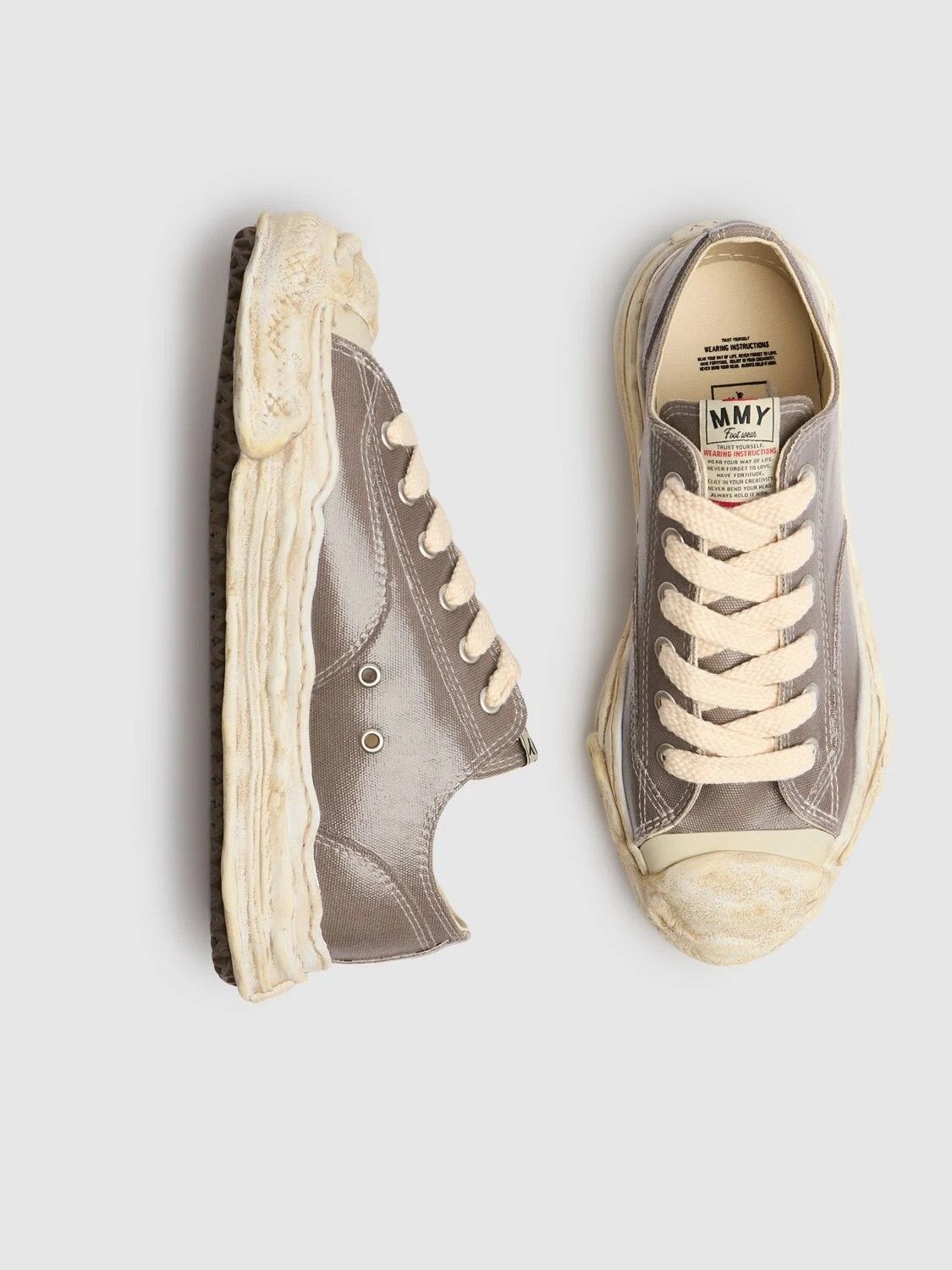 Maison MIHARA YASUHIRO Mihara Yasuhiro Hank Original Sole Low Sneakers Size US 13 / EU 46 - 2 Thumbnail