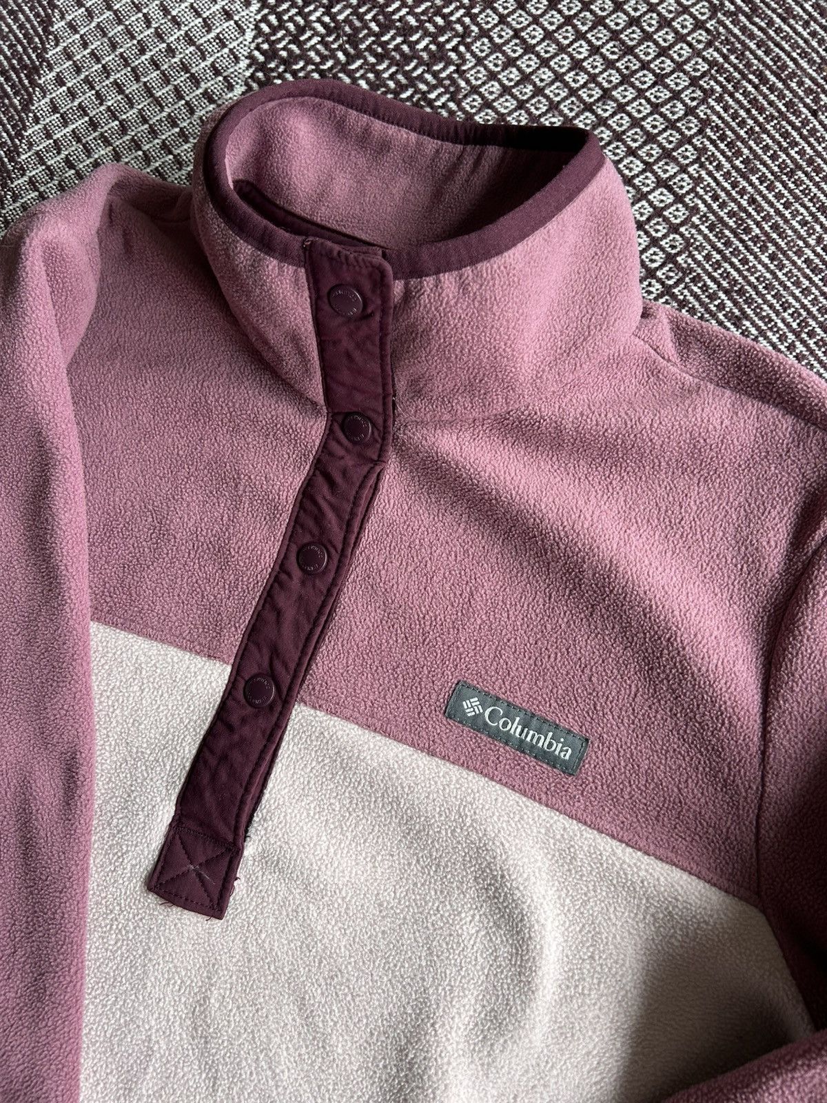 Columbia Columbia Fleece Jacket Unisex 1/4 Zip Vintage Sweatshirt M Size US M / EU 48-50 / 2 - 8 Thumbnail