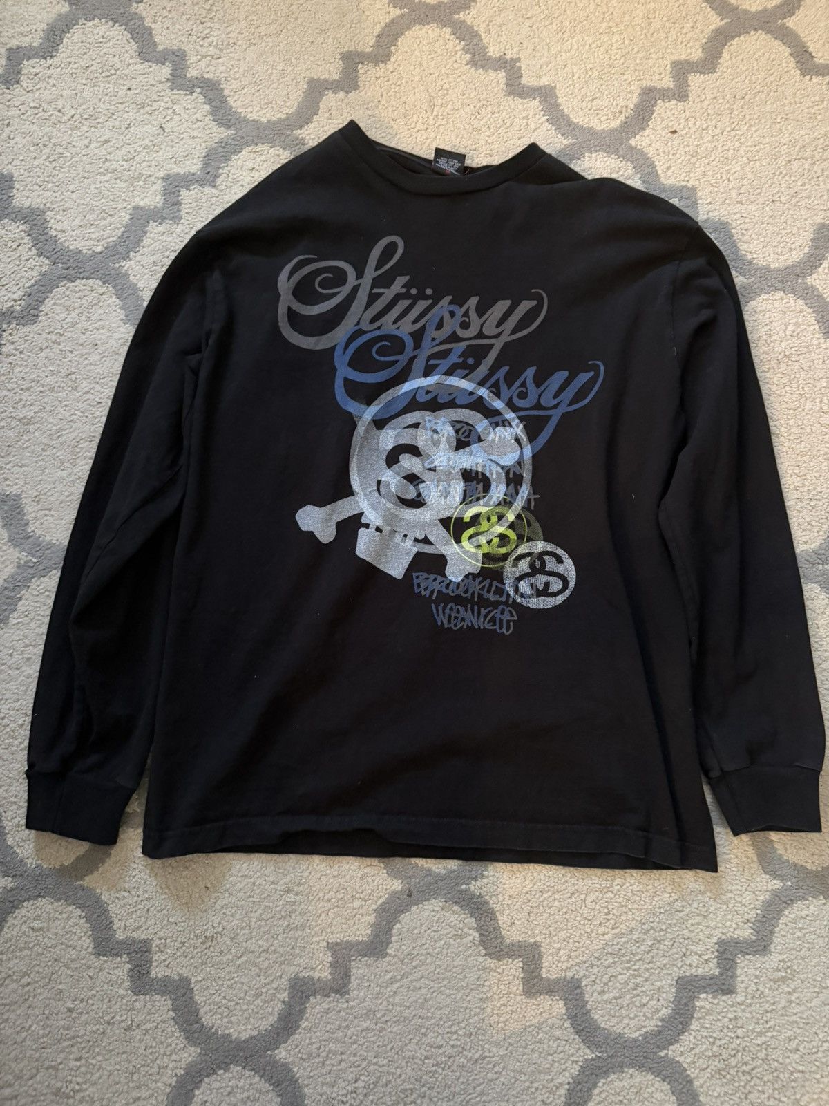 Stussy Vintage Stussy Layered Logo Long-Sleeve Size US L / EU 52-54 / 3 - 1 Preview