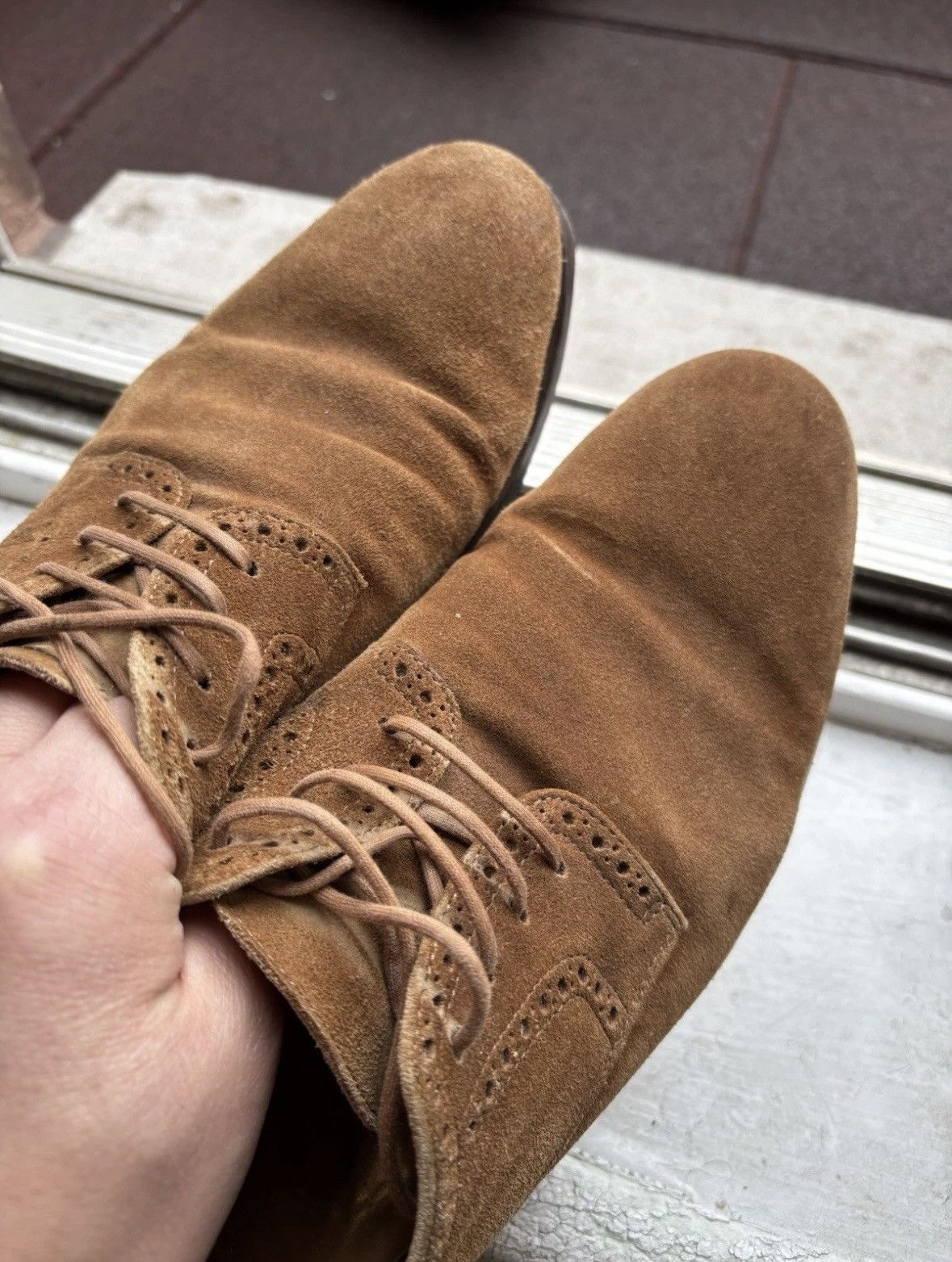 n.d.c. made by hand n.d.c. made by hand Shoes Men's Brian Derby Suede EU43/US 10 Size US 10 / EU 43 - 15 Thumbnail
