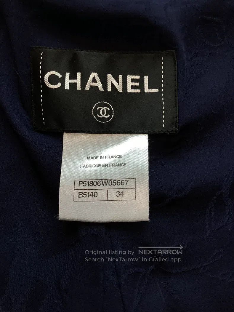 Chanel Chanel Salzburg show-style high-end craft workshop jacket Size XXS / US 00 / IT 34 - 3 Thumbnail
