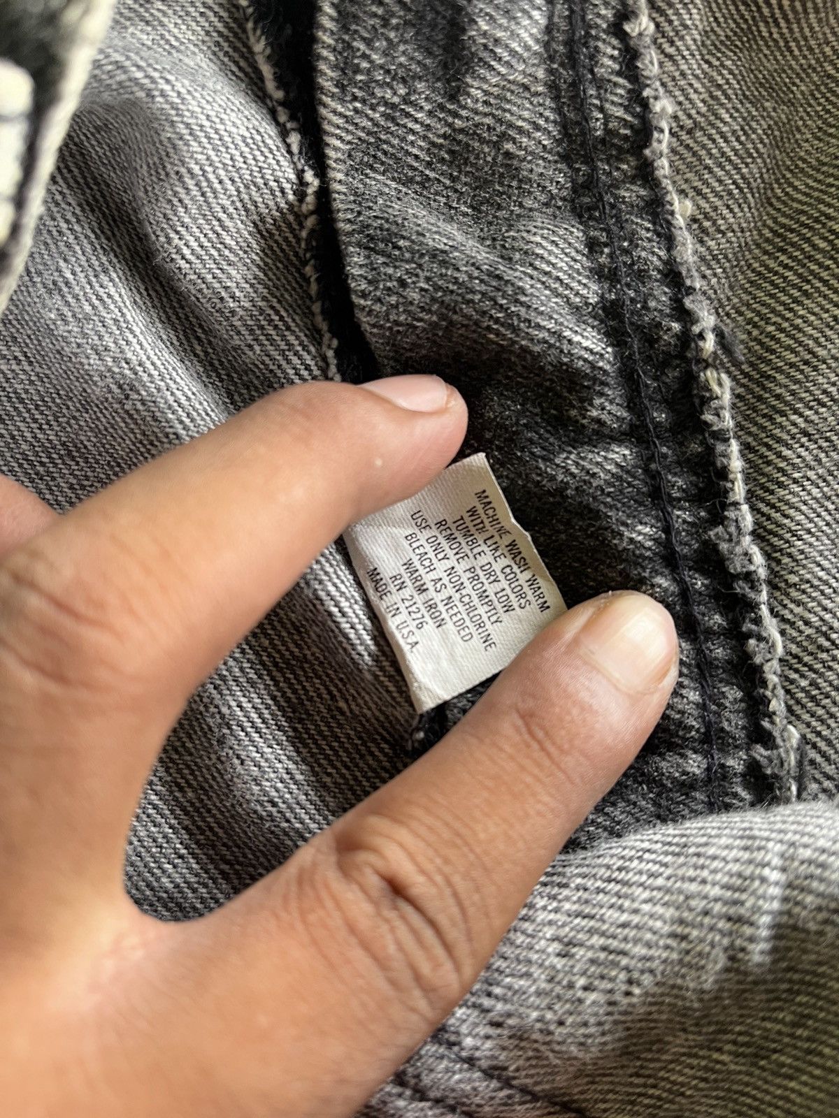 Vintage Vintage 80s Denim Size US 31 - 18 Thumbnail