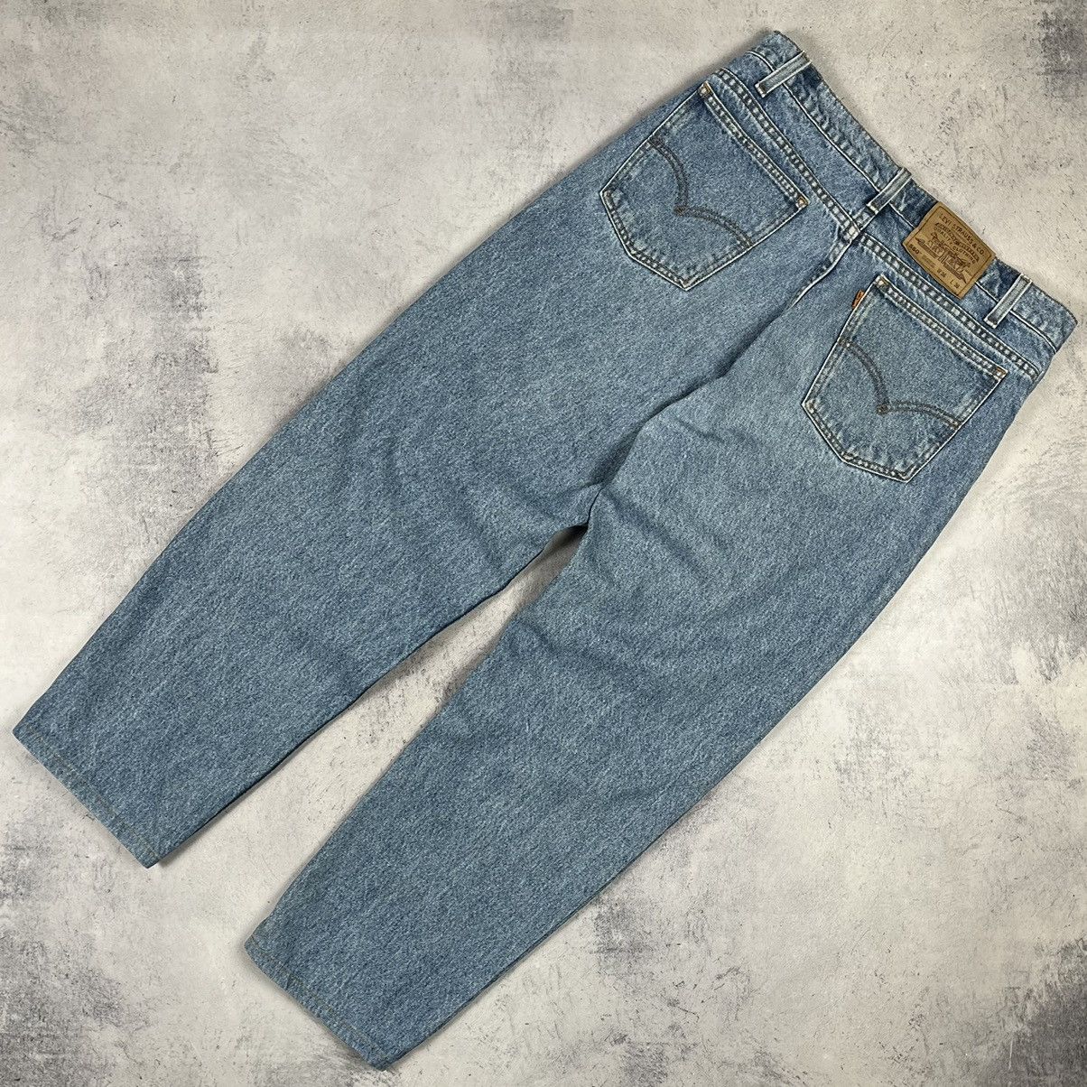 Levi's Vintage Levi’s 550 relaxed fit baby blue USA Jeans 90’s Size US 34 / EU 50 - 1 Thumbnail