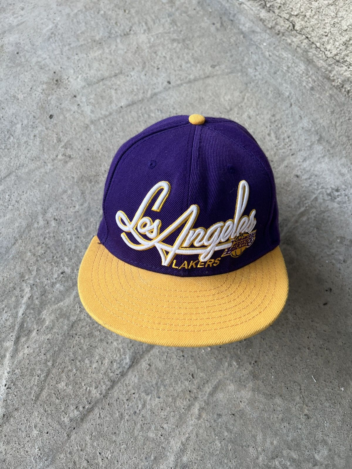 Mitchell & Ness Los Angeles Lakers Mitchell & Ness Cap Size ONE SIZE - 2 Thumbnail