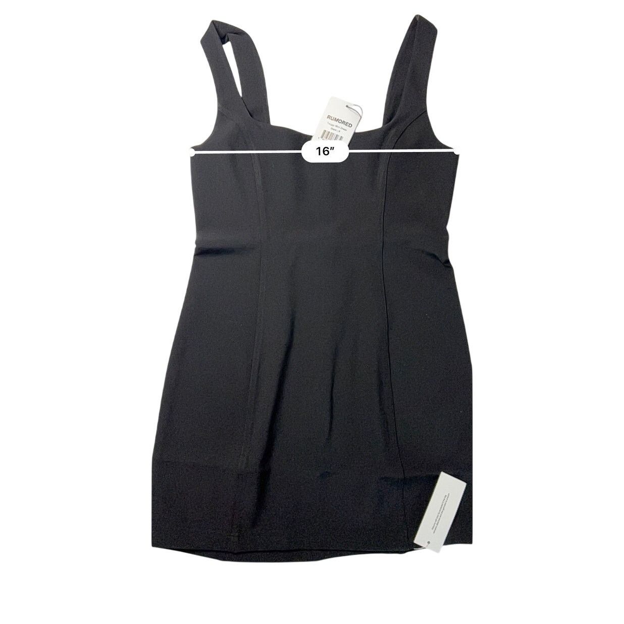 Other Rumored Twiggy Mini Dress 8 Black Party LBD Old Money Size M / US 6-8 / IT 42-44 - 2 Thumbnail