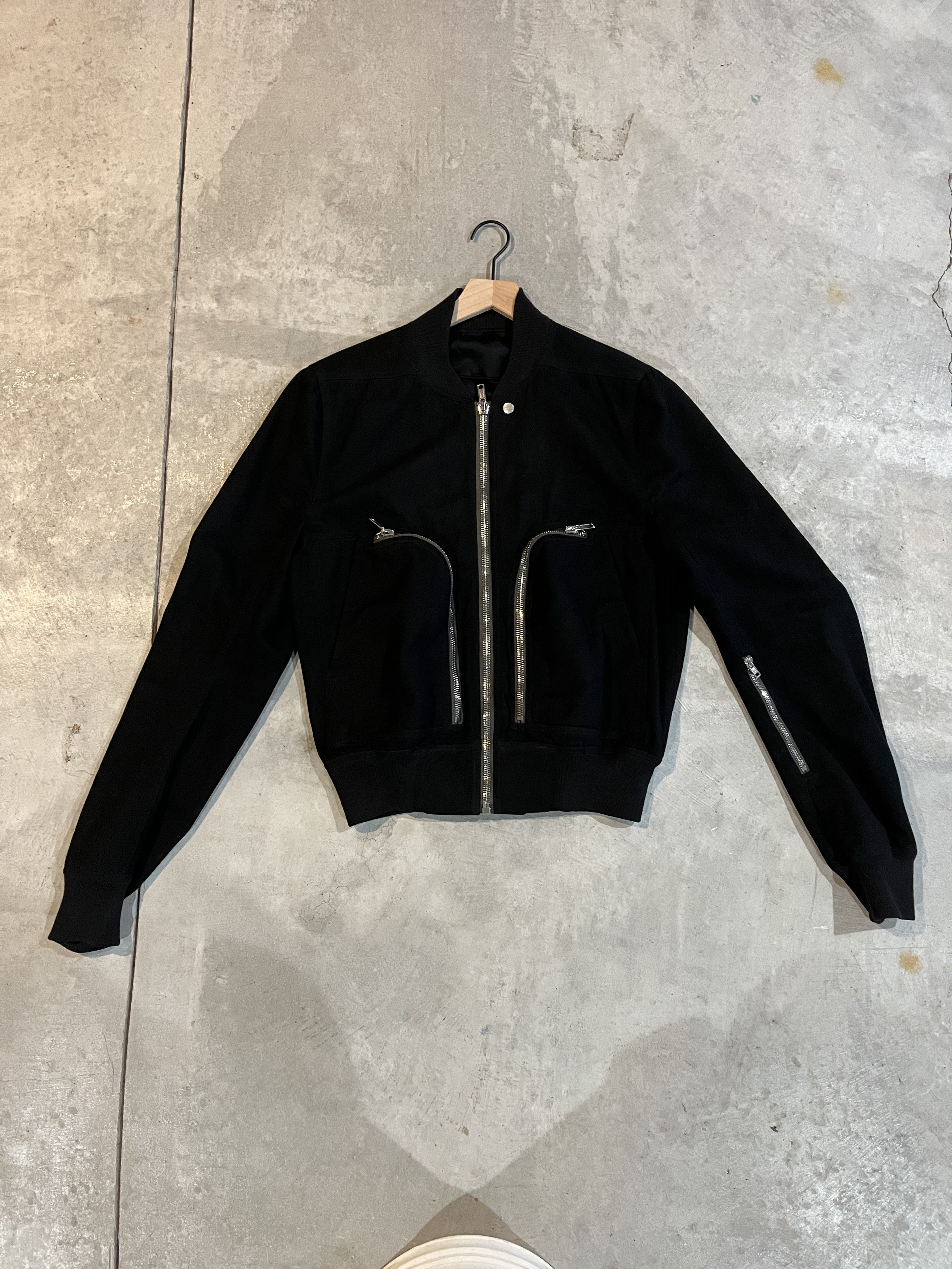 Rick Owens Black Dustulator Jacket Rick Owens