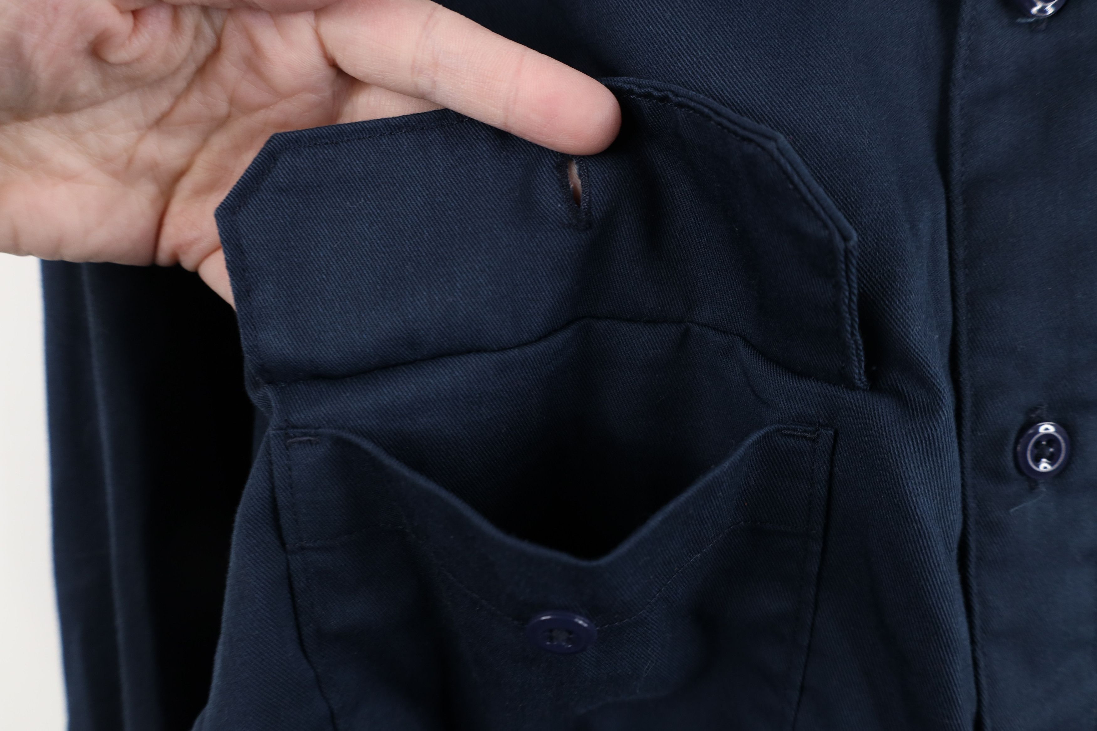 Carhartt Vintage Carhartt Heavyweight Collared Button Shirt Blue Size US L / EU 52-54 / 3 - 8 Thumbnail