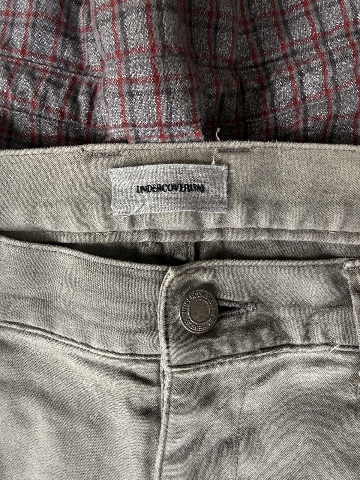 Undercover Double Layer Flannel Pants Size US 32 / EU 48 - 3 Thumbnail