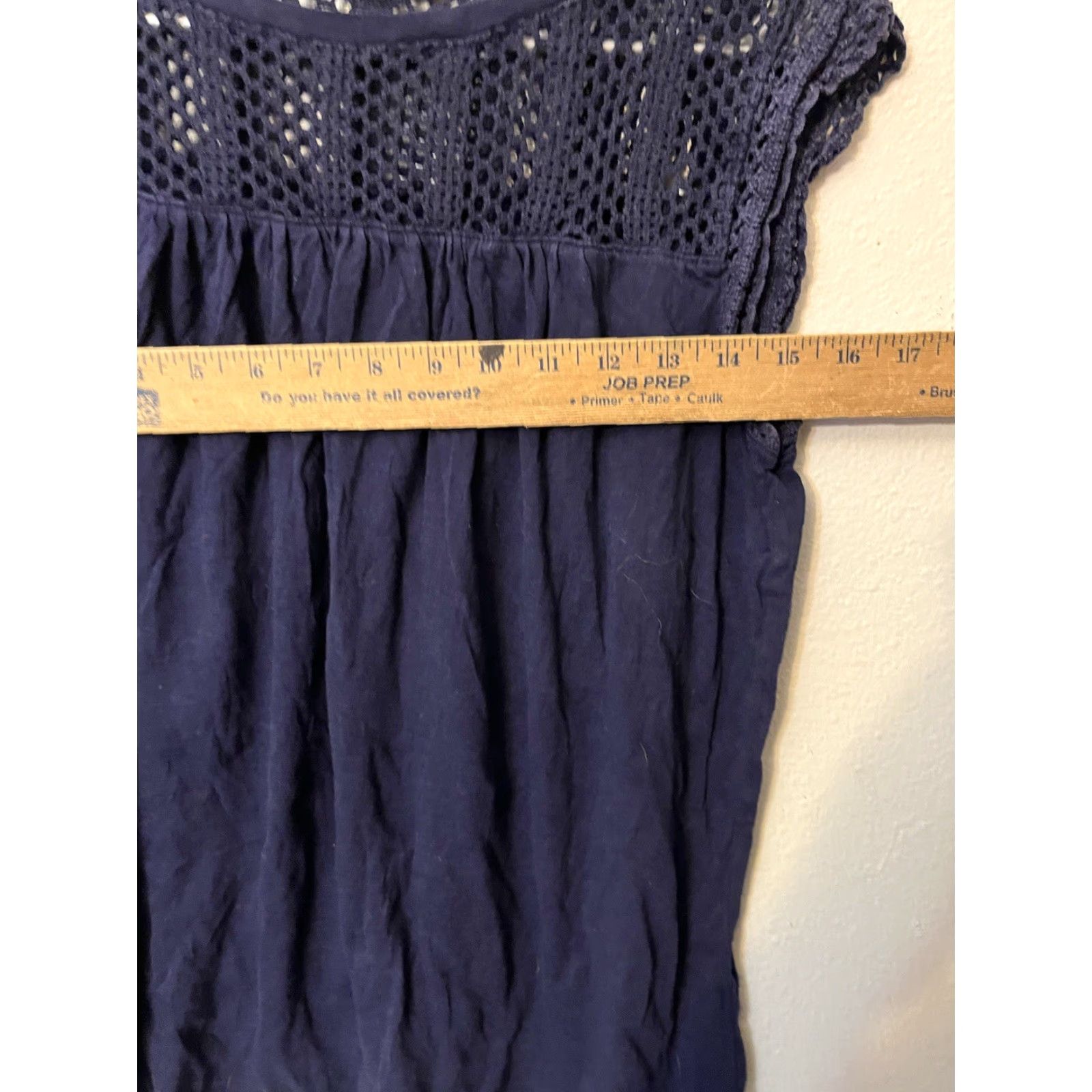 Gap Gap Blouse Women S Navy Sleeveless Round Neck Strap Solid Casual Shoppers? Size S / US 4 / IT 40 - 5 Thumbnail