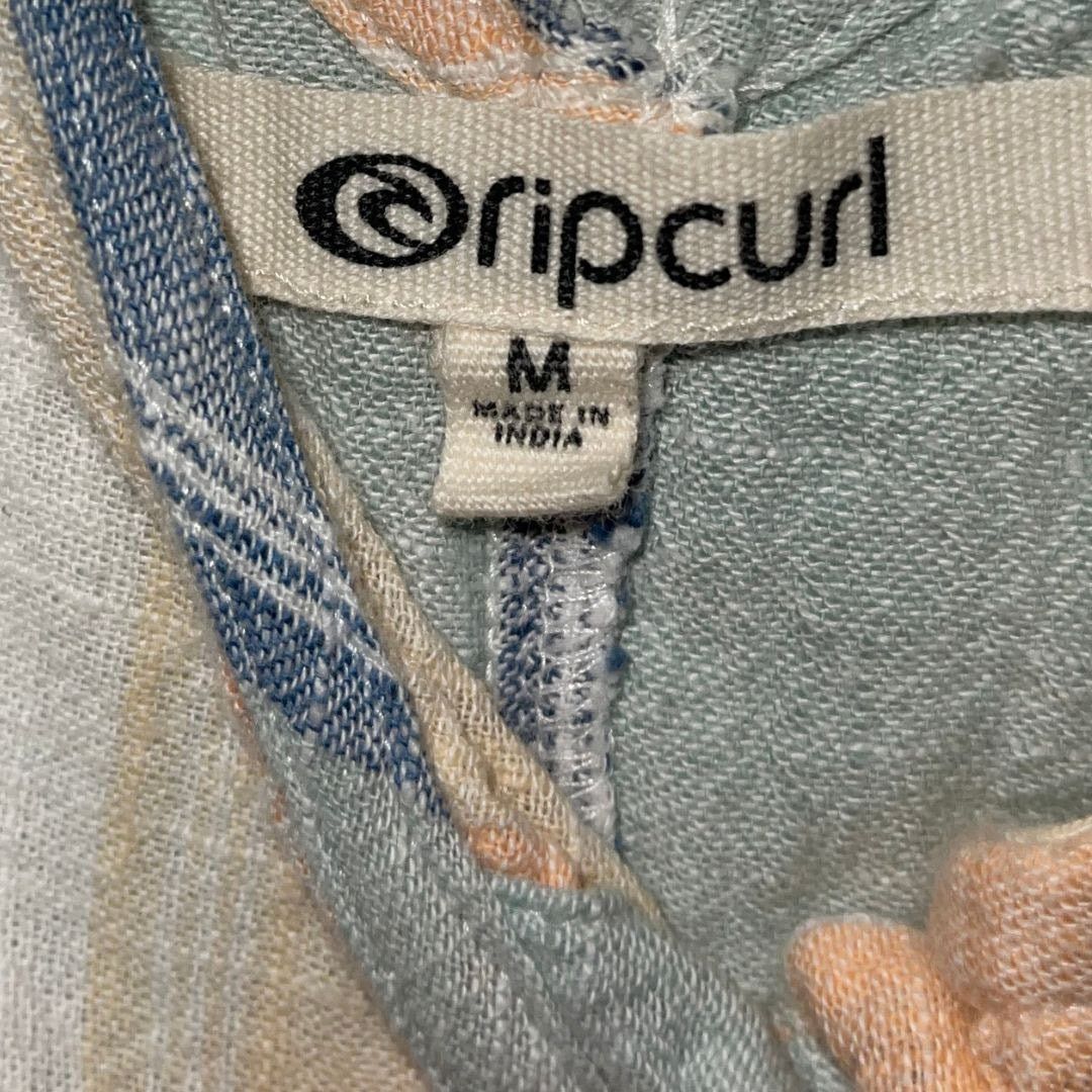 Rip Curl Rip Curl Classic Surf Striped Romper SZ Medium Jumper Beachy Size 27" / US 4 / IT 40 - 4 Thumbnail