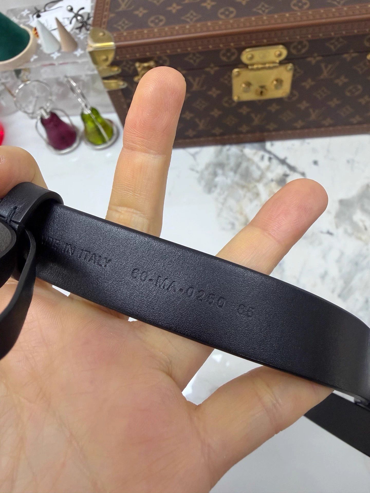 Dior Dior CD Narrow 2cm Belt 99 New 85 Size Size ONE SIZE - 4 Thumbnail