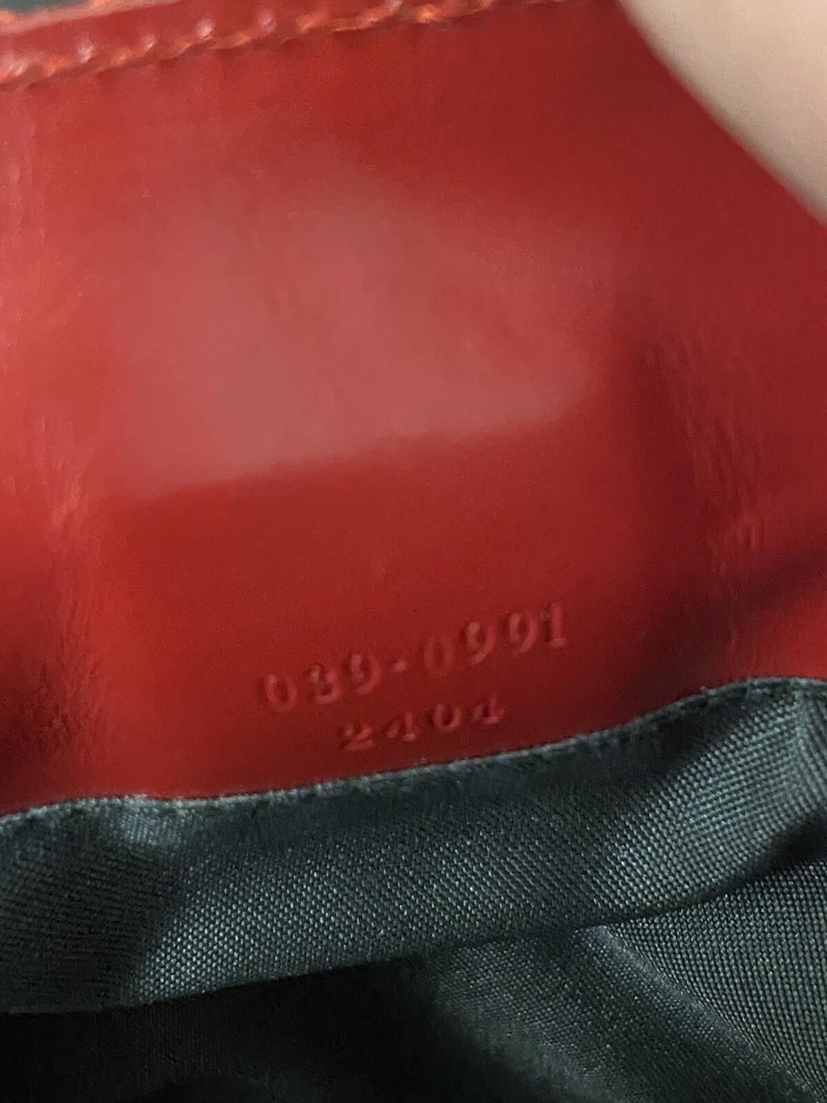Gucci Gucci red sturdy canvas clutch pouch cosmetic bag, v good Size ONE SIZE - 7 Thumbnail